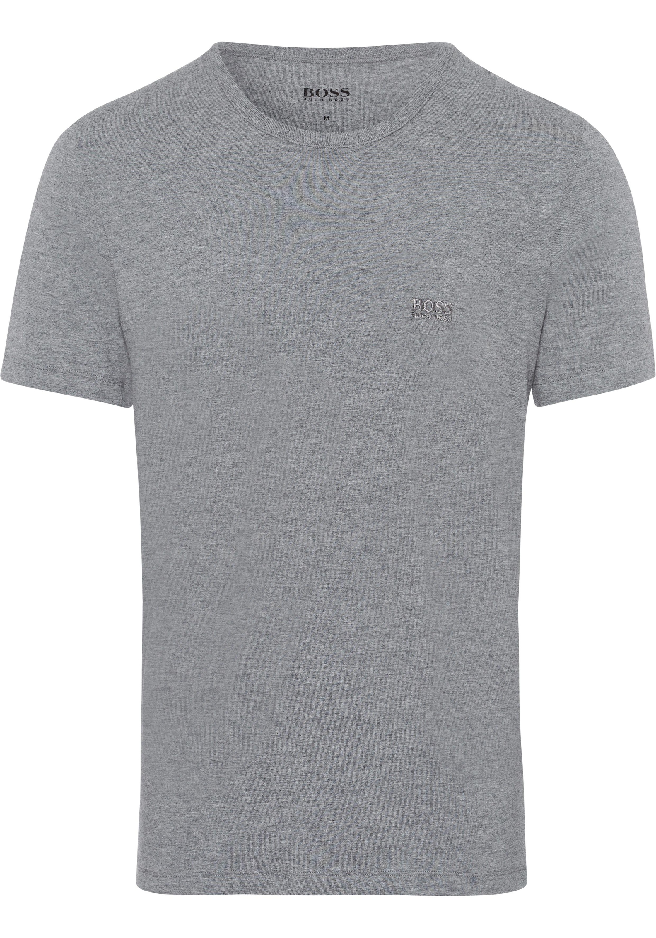 BOSS T-Shirt »T-Shirt Rundhals«, (3er-Pack), mit dezentem BOSS Logo-Print
