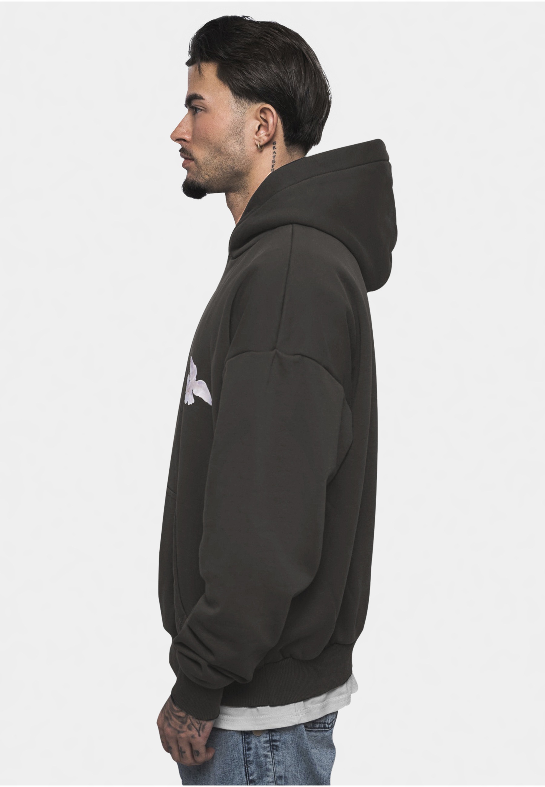 Dropsize Kapuzenpullover »Dropsize Herren Heavy Oversize Doves Hoodie« 1 Stk.