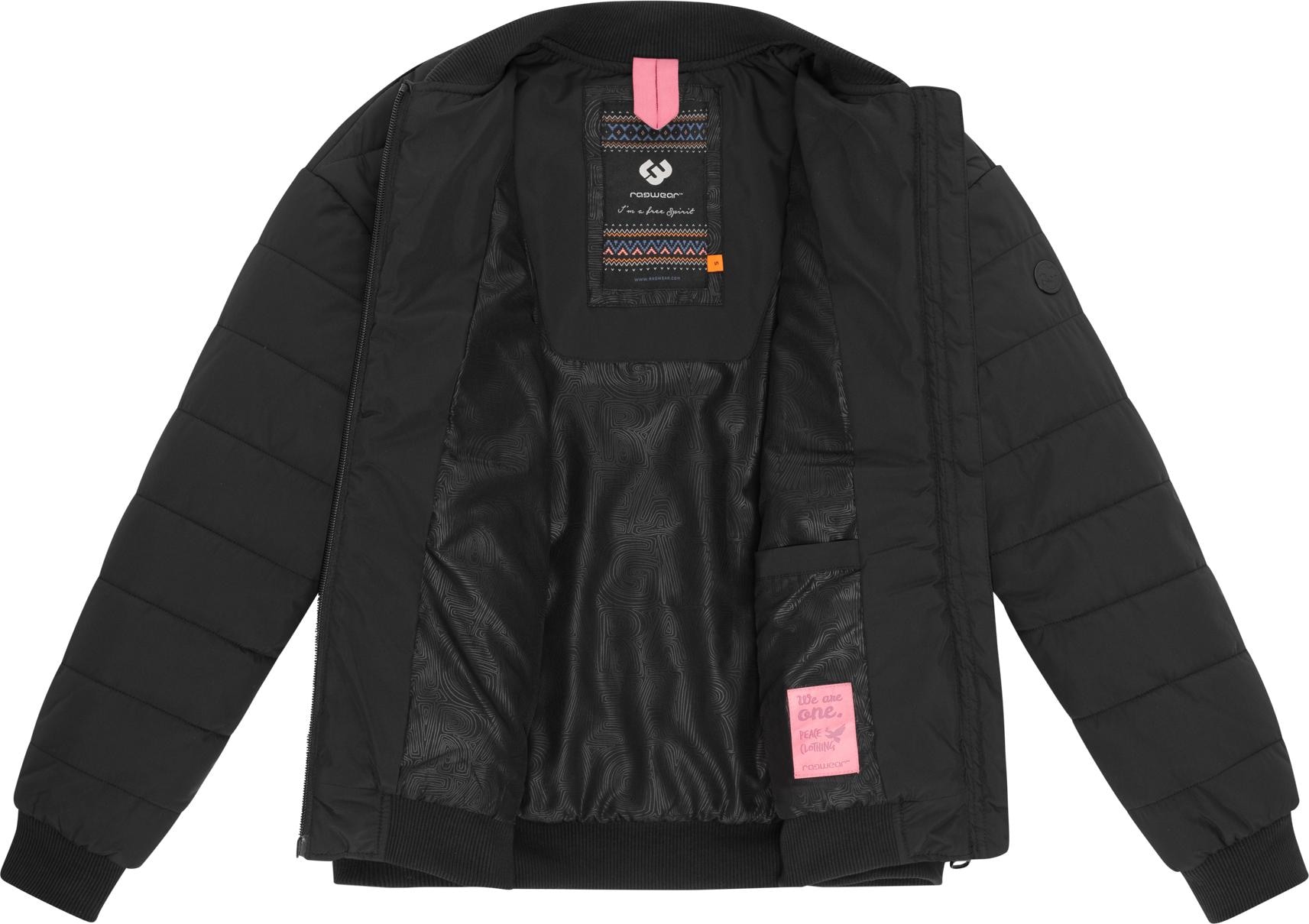 Ragwear Bomberjacke »Bombina«, ohne Kapuze, Wasserdichte Damen Winterjacke im Oversized-Look