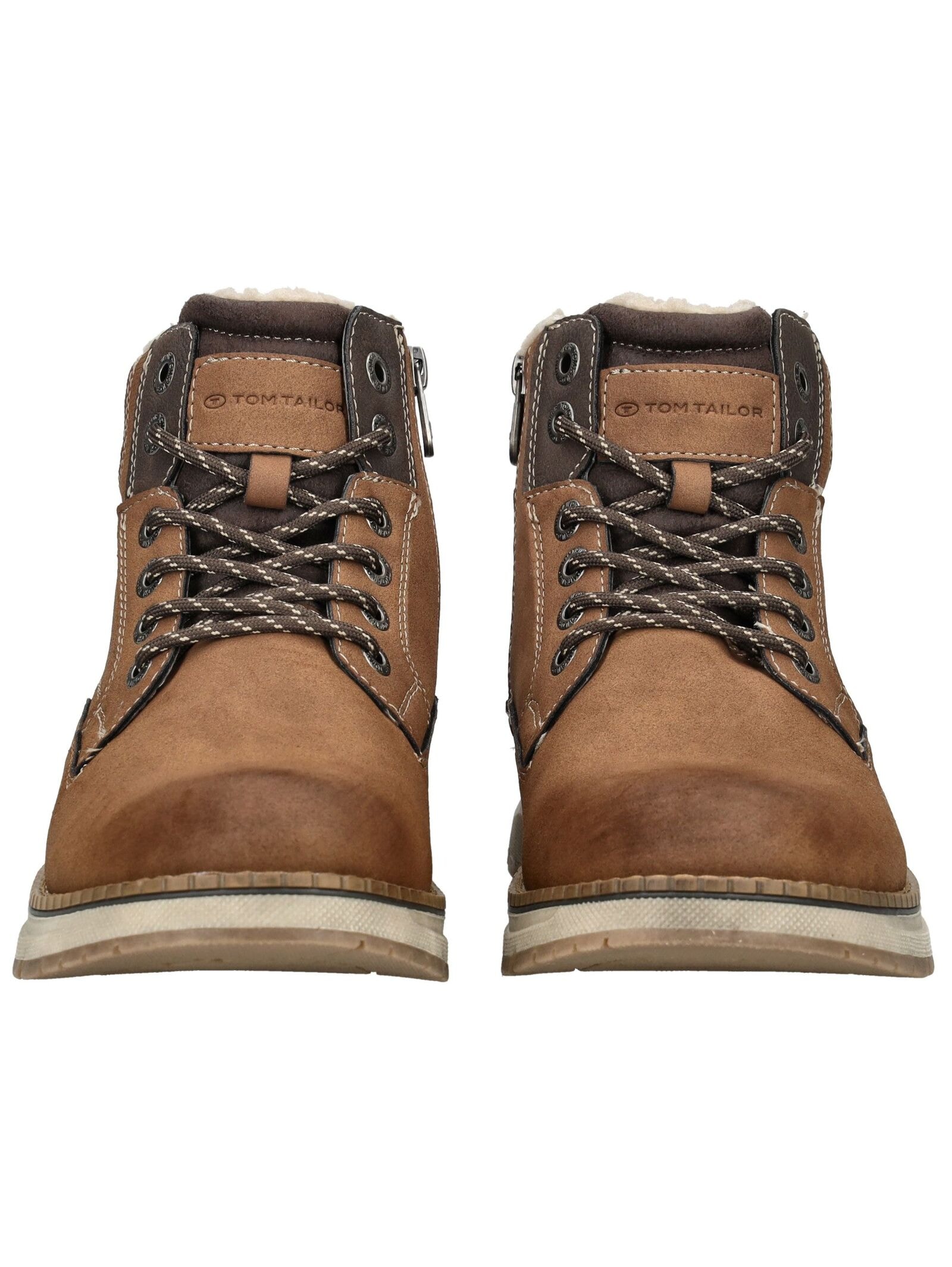 TOM TAILOR Schnürstiefelette »Tom Tailor Stiefelette Lederimitat«