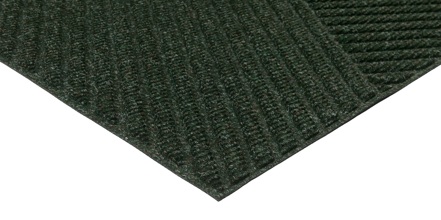 wash+dry by Kleen-Tex Fußmatte »Stripes midnight green«, rechteckig, 8 mm Höhe
