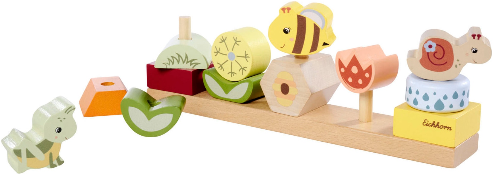 Eichhorn Steckspielzeug »Steckspiel«, (14 tlg.), FSC® - schützt Wald - weltweit