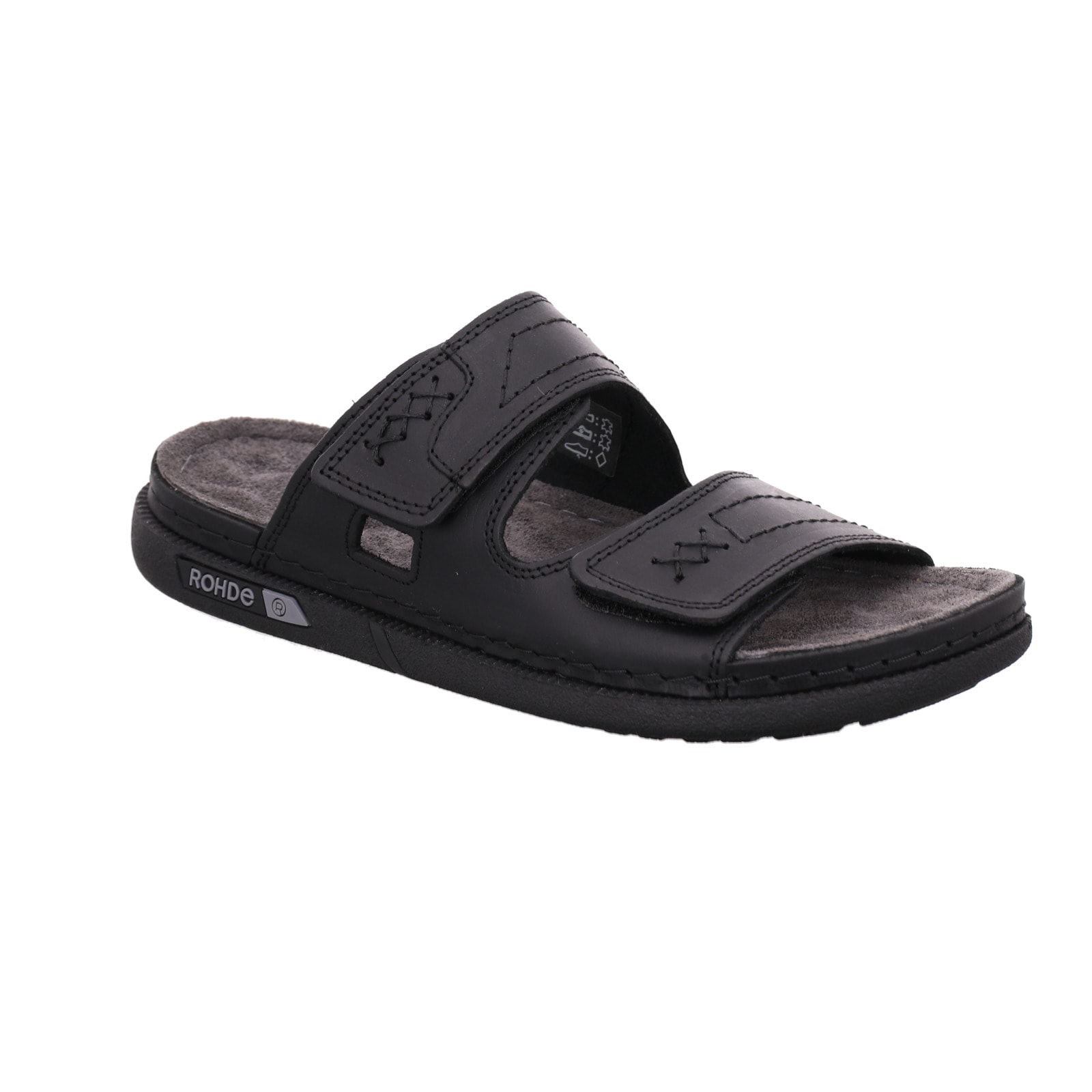 Rohde Pantolette "CENTO" Sommerschuh, Hausschuh mit zwei praktischen Klettv günstig online kaufen