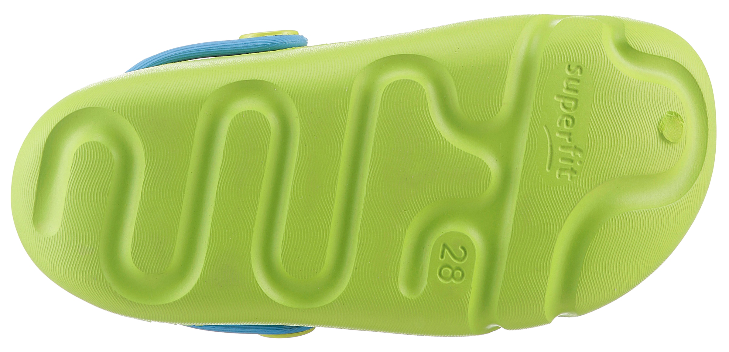 Superfit Badeschuh »SPLASH C WMS: W«, Clog, Wassersandale mit Fersenriemchen, Größenschablone zum Download