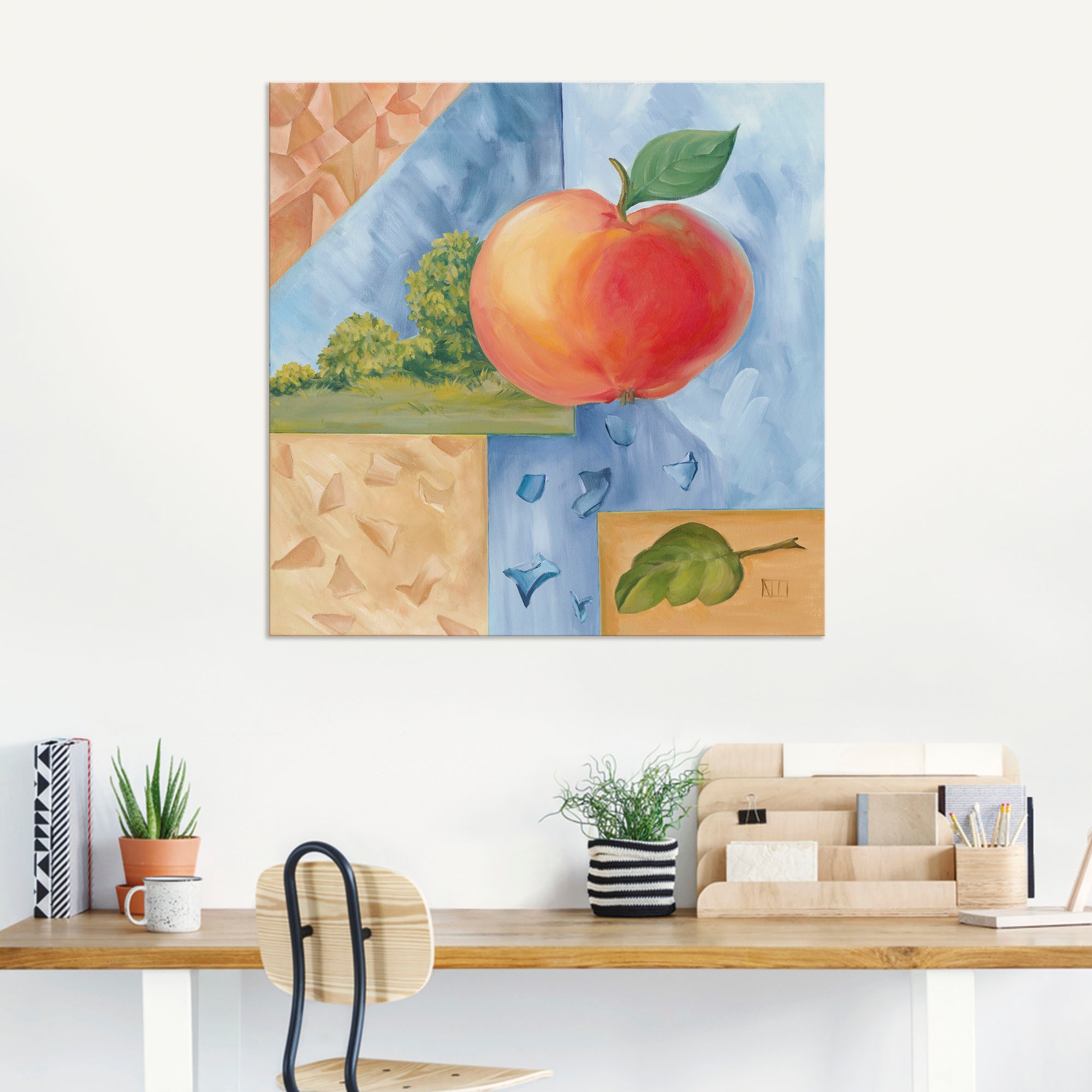 Artland Wandbild »Apfel«, (1 St.), als Alubild, Leinwandbild, Wandaufkleber oder Poster in versch. Größen