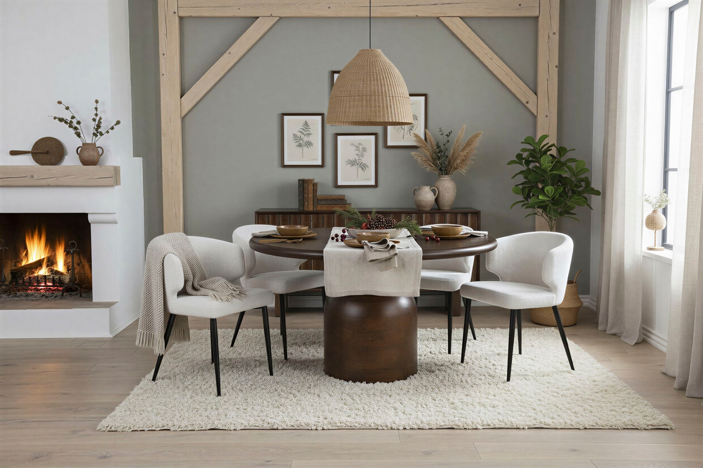 SIT Esstisch »MANGO NATURAL« 1 Stk. tlg. geometrisches Gestell