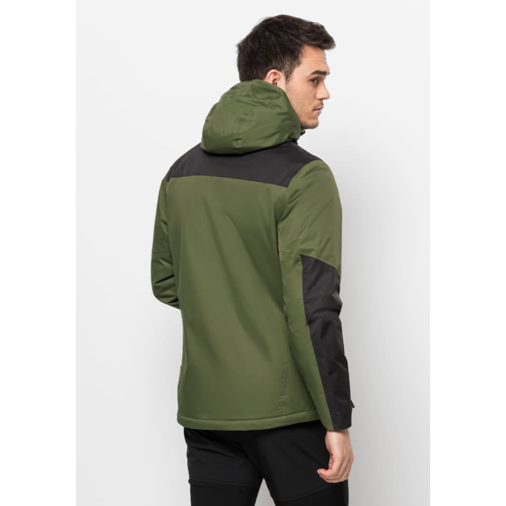 Jack Wolfskin Winterjacke »JASPER INS JKT M«, mit Kapuze