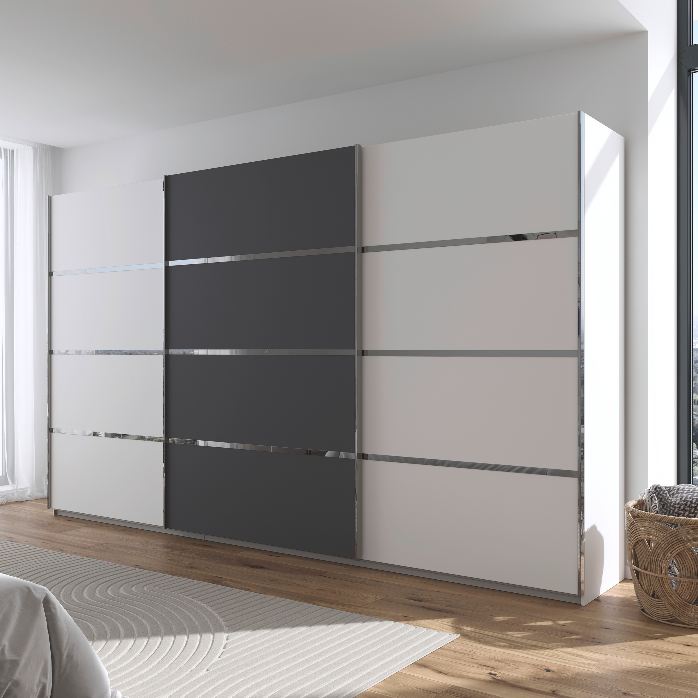 Thumbnail - rauch Kleiderschrank "Schwebetürenschrank OTTO´s Choice Garderobe Schrank TOP ANGEBOT Avola" in 3 verschiedenen Ausstatt...