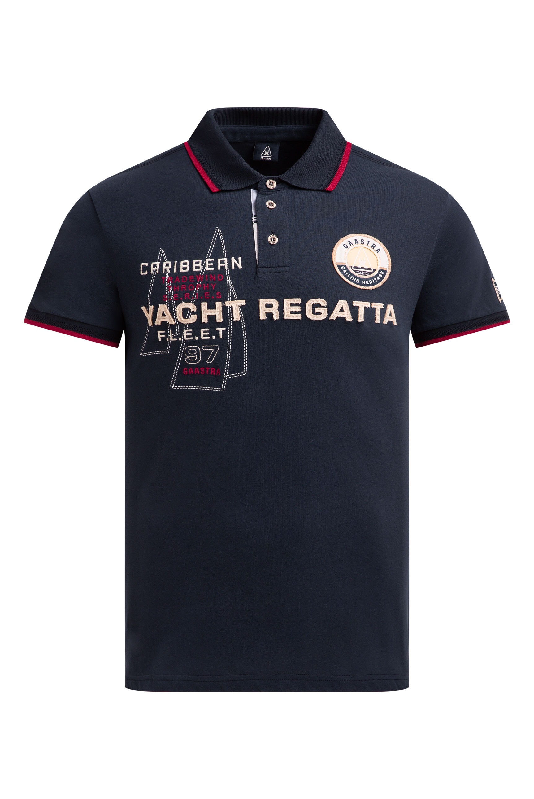 Gaastra Poloshirt mit Baumwolle