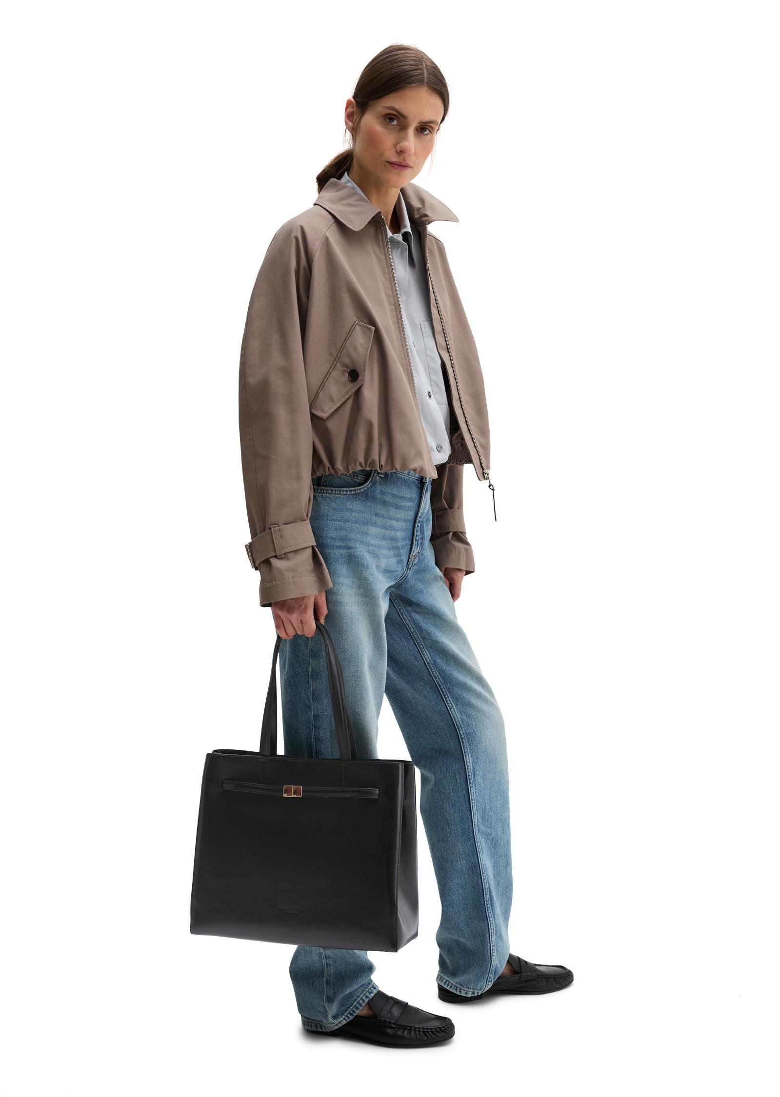 Marc O'Polo Shopper »aus edlem Rindleder«