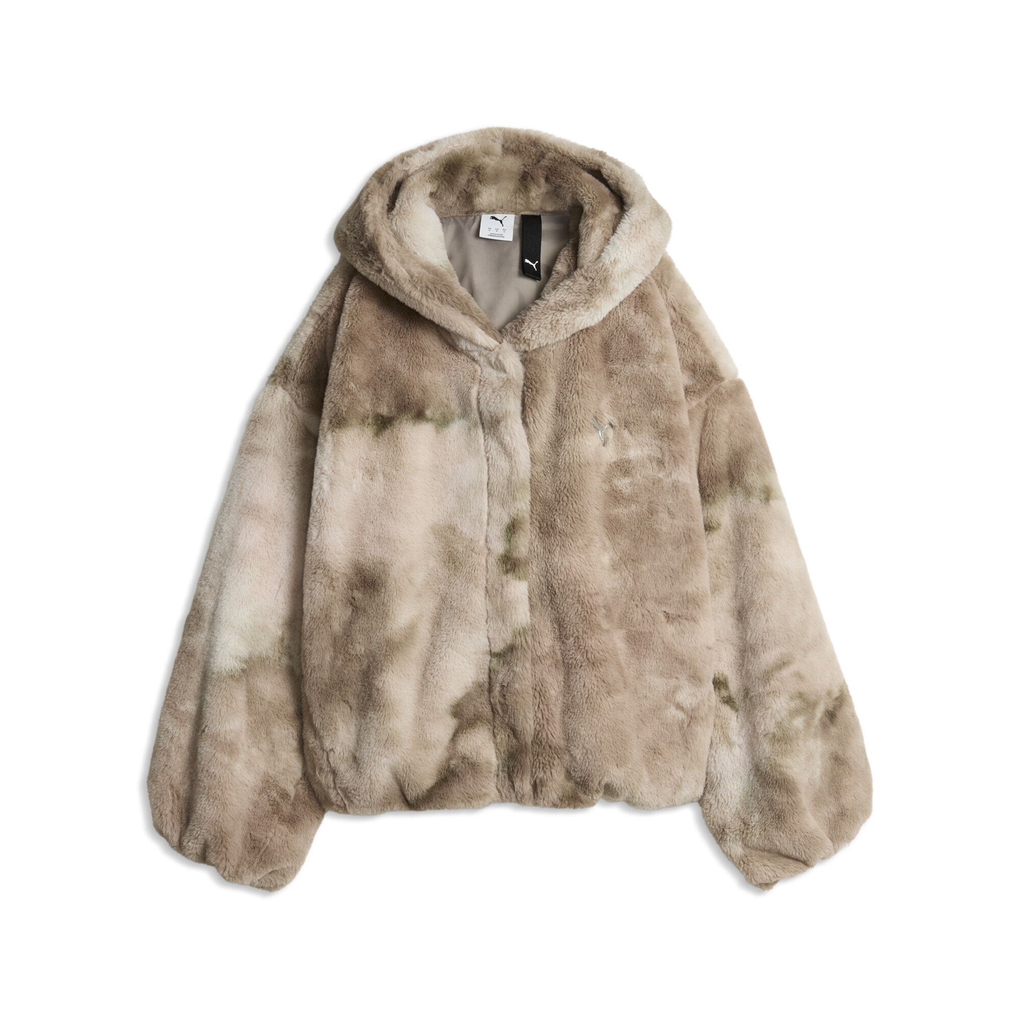 PUMA Funktionsweste "Street Glam Highloft Oversized Jacke Damen"