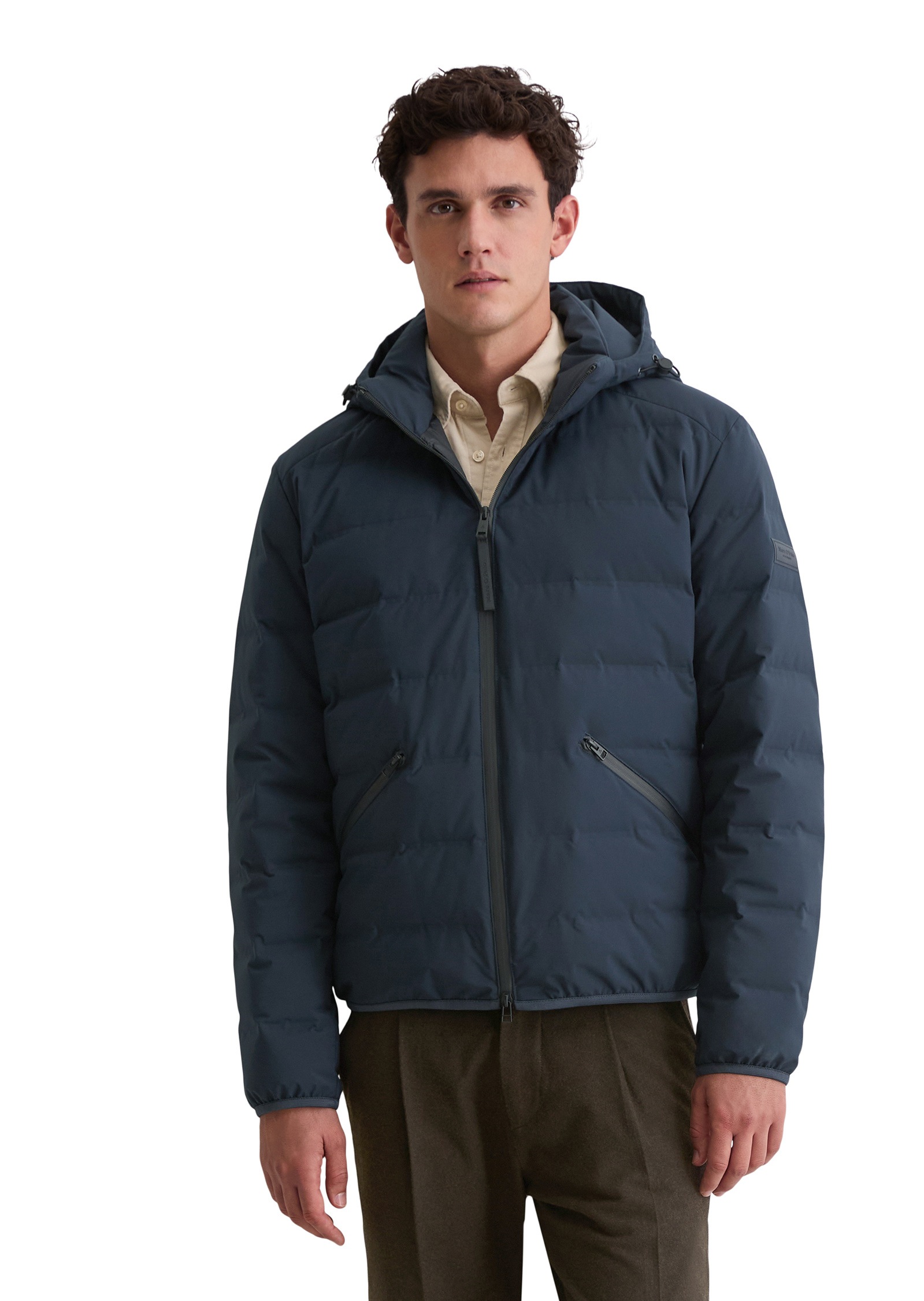 Marc O'Polo Outdoorjacke »aus wasserdichter Performance-Fabric« ohne Kapuze