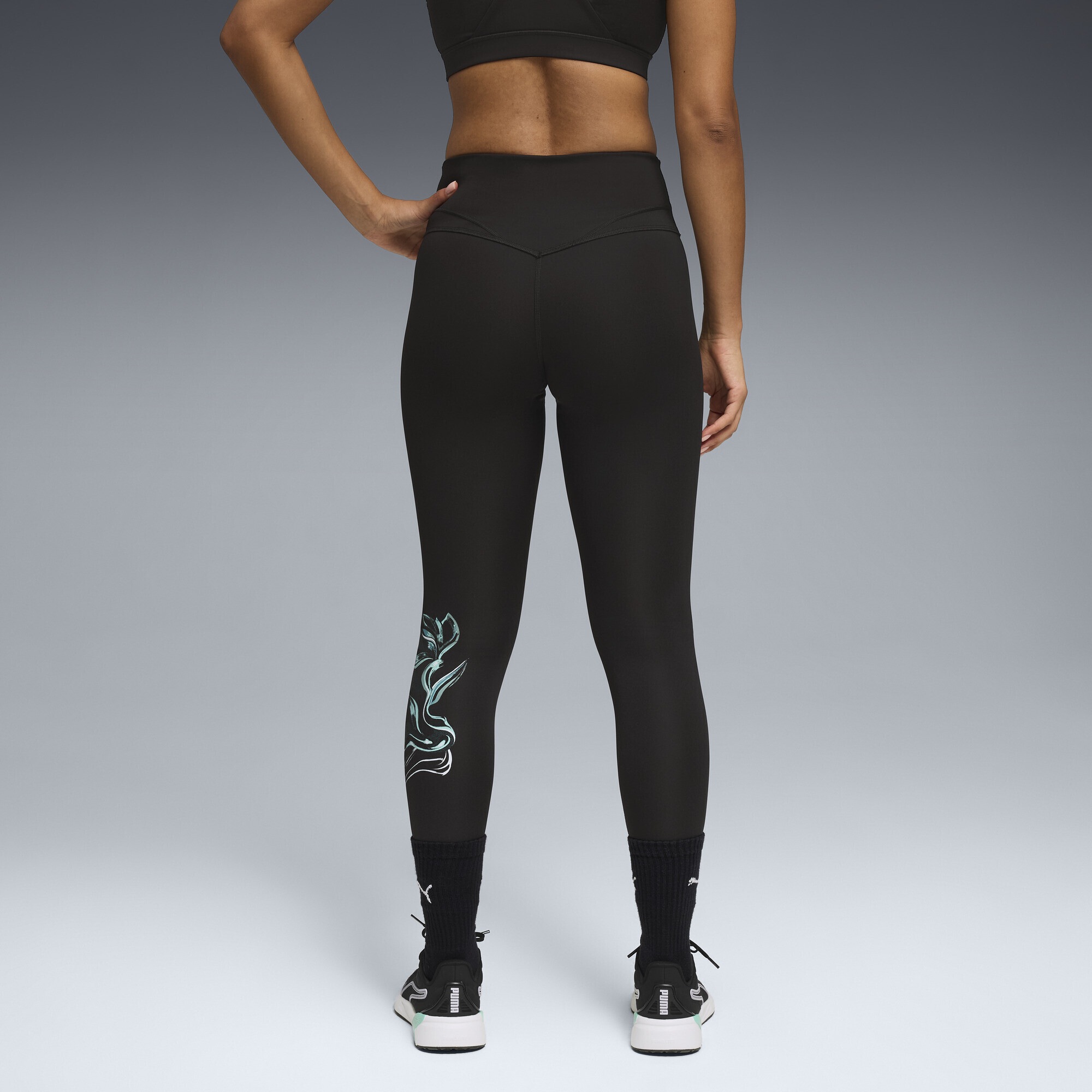 PUMA Trainingstights »GREEN TERRAINS High-Waist-Trainingsleggings Damen«