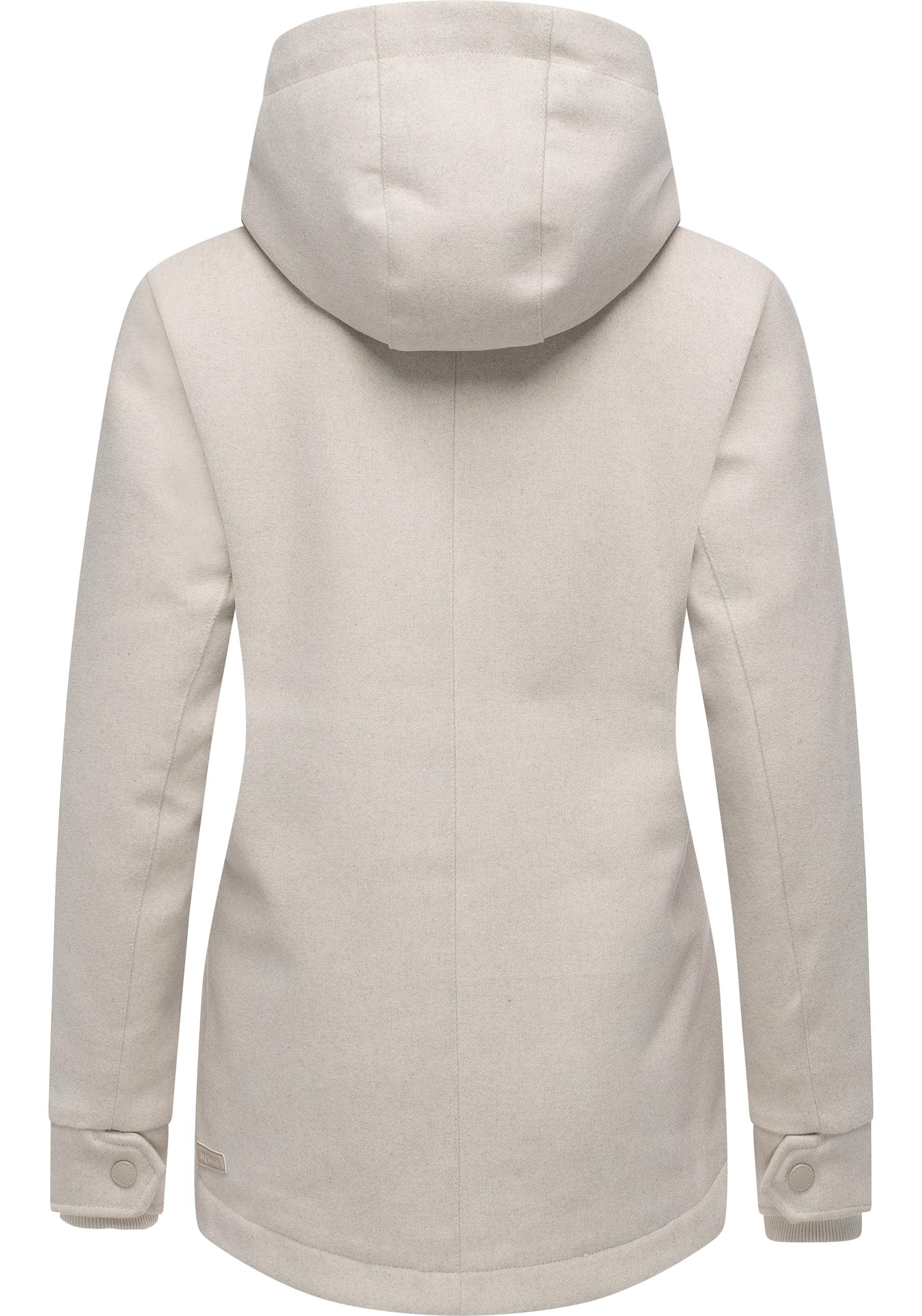 Ragwear Winterjacke »Monadde Felt YOUMODO«, mit Kapuze, Wasserfeste warme Jacke mit Kapuze