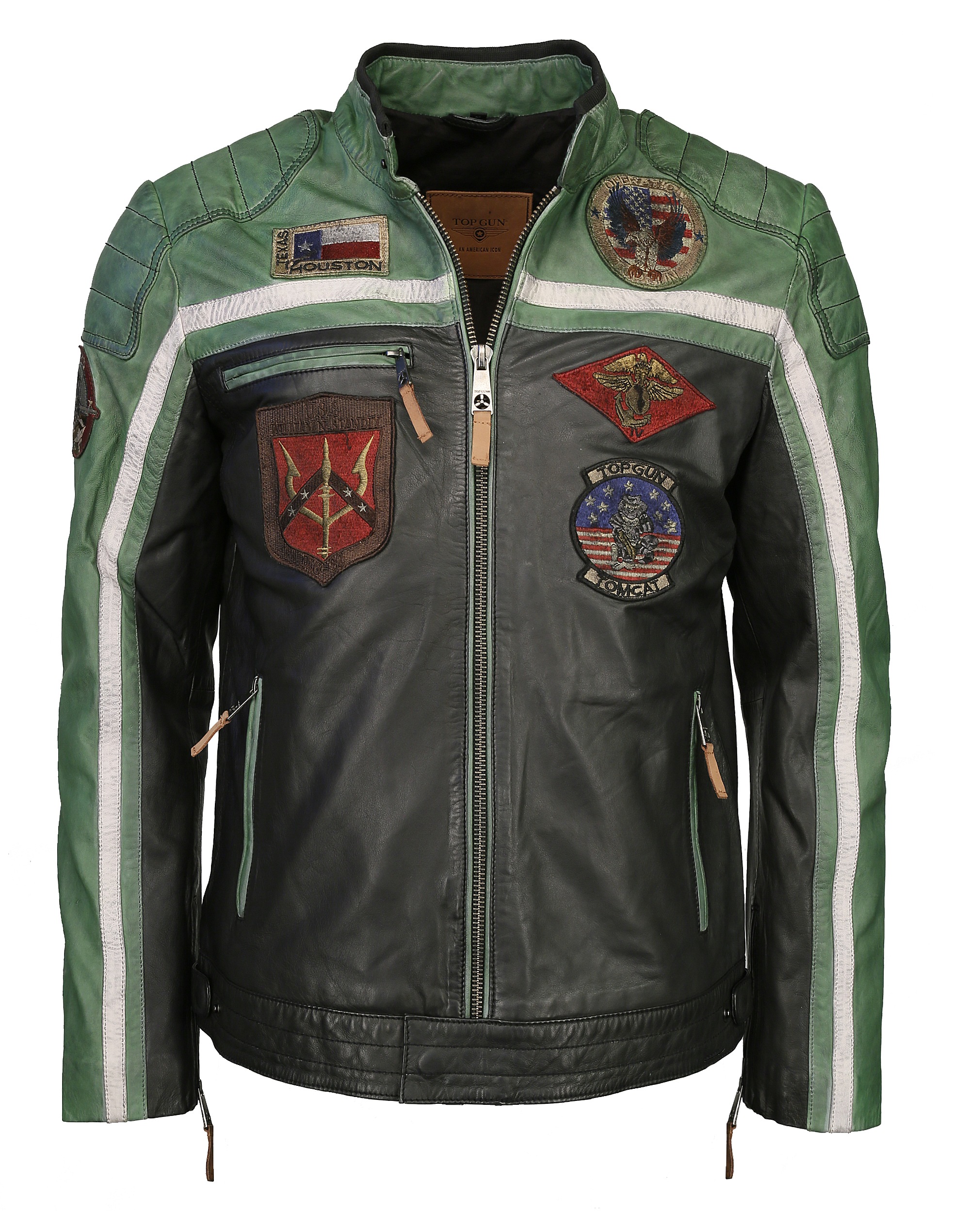 TOP GUN Lederjacke »TGJ1005«