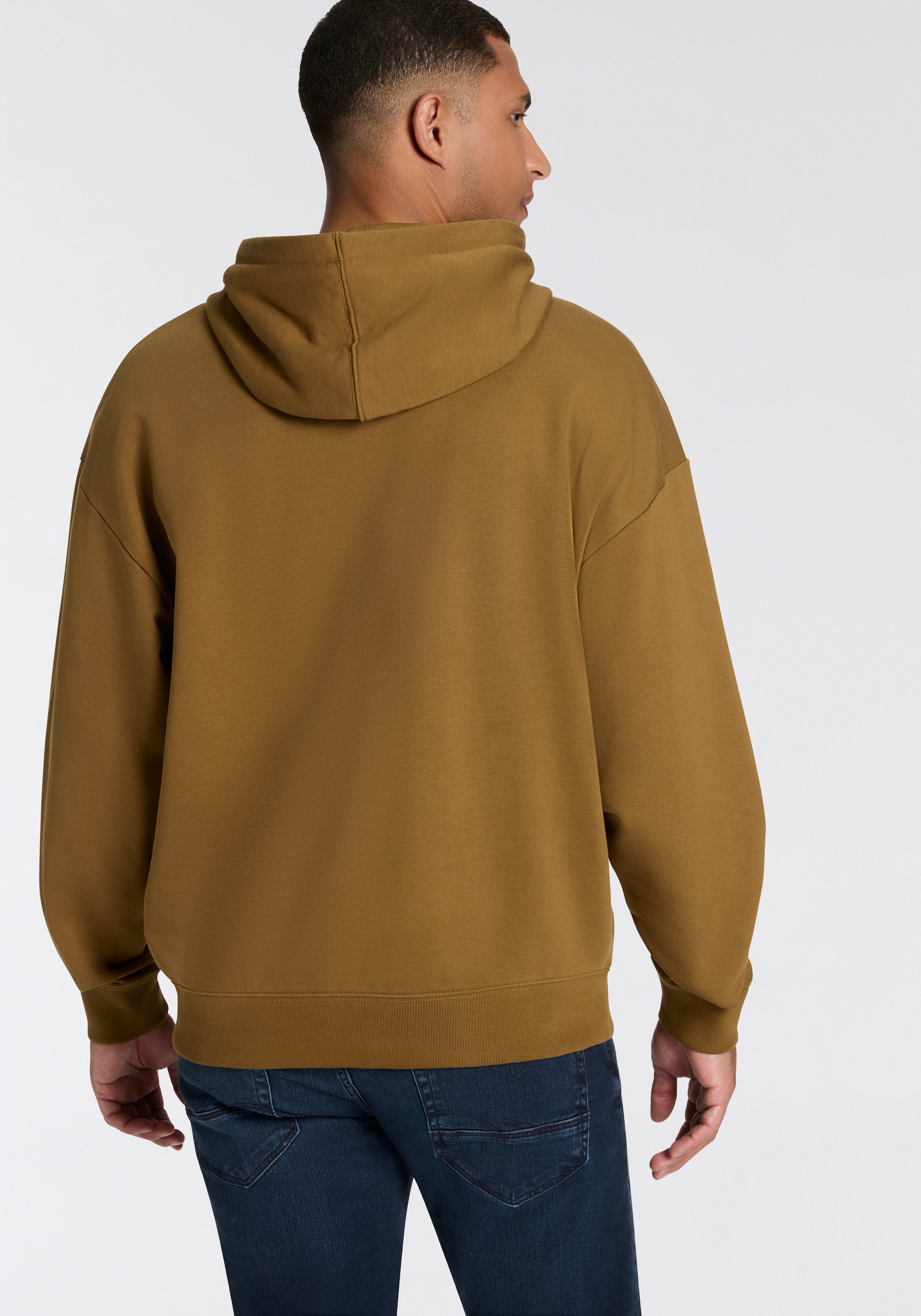 HUGO Blue Kapuzensweatshirt »Nildi«, mit großem HUGO-Druck