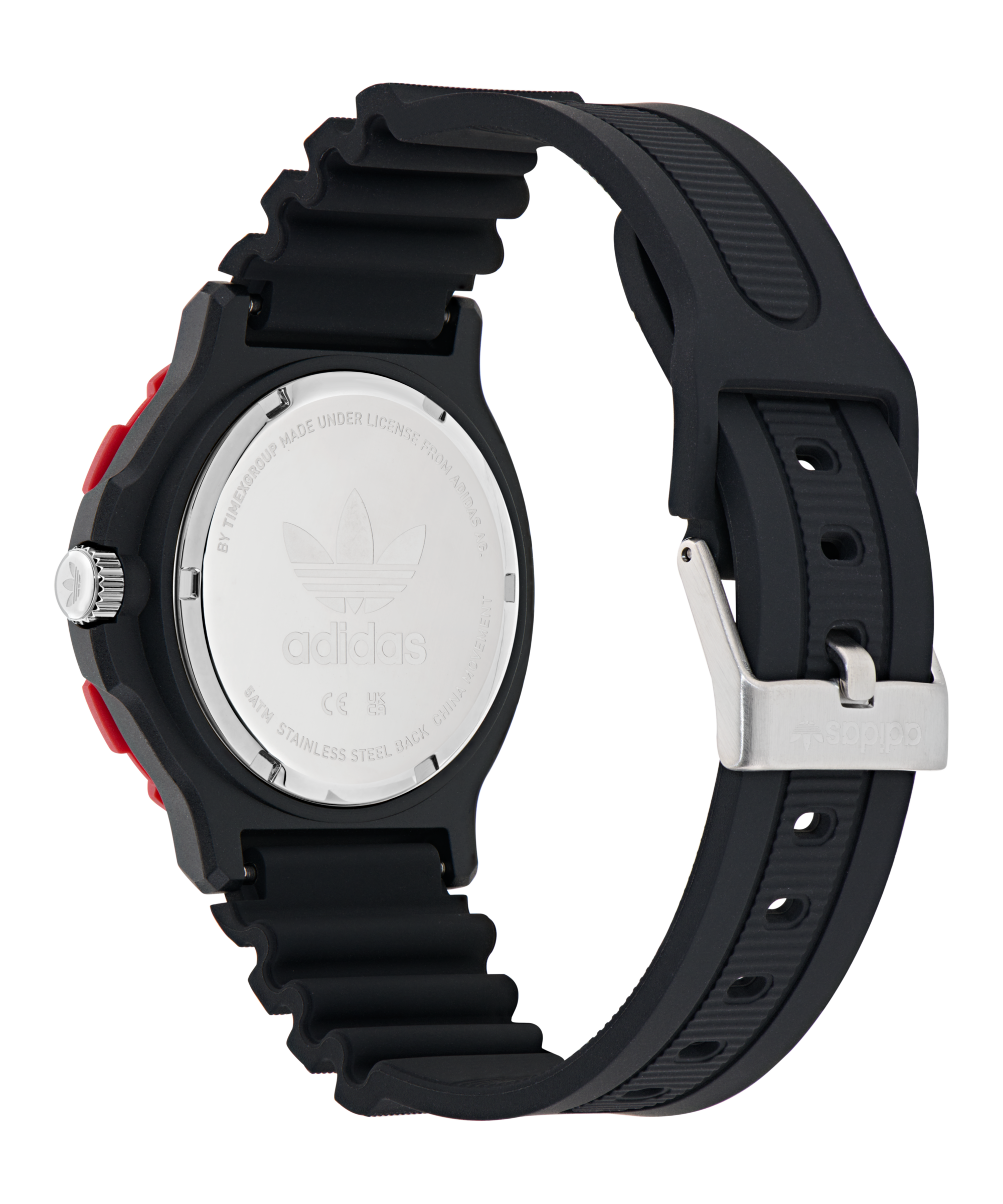adidas Originals Quarzuhr »DISCOVERER TWO«, Armbanduhr, Herrenuhr, Damenuhr, Silikonarmband