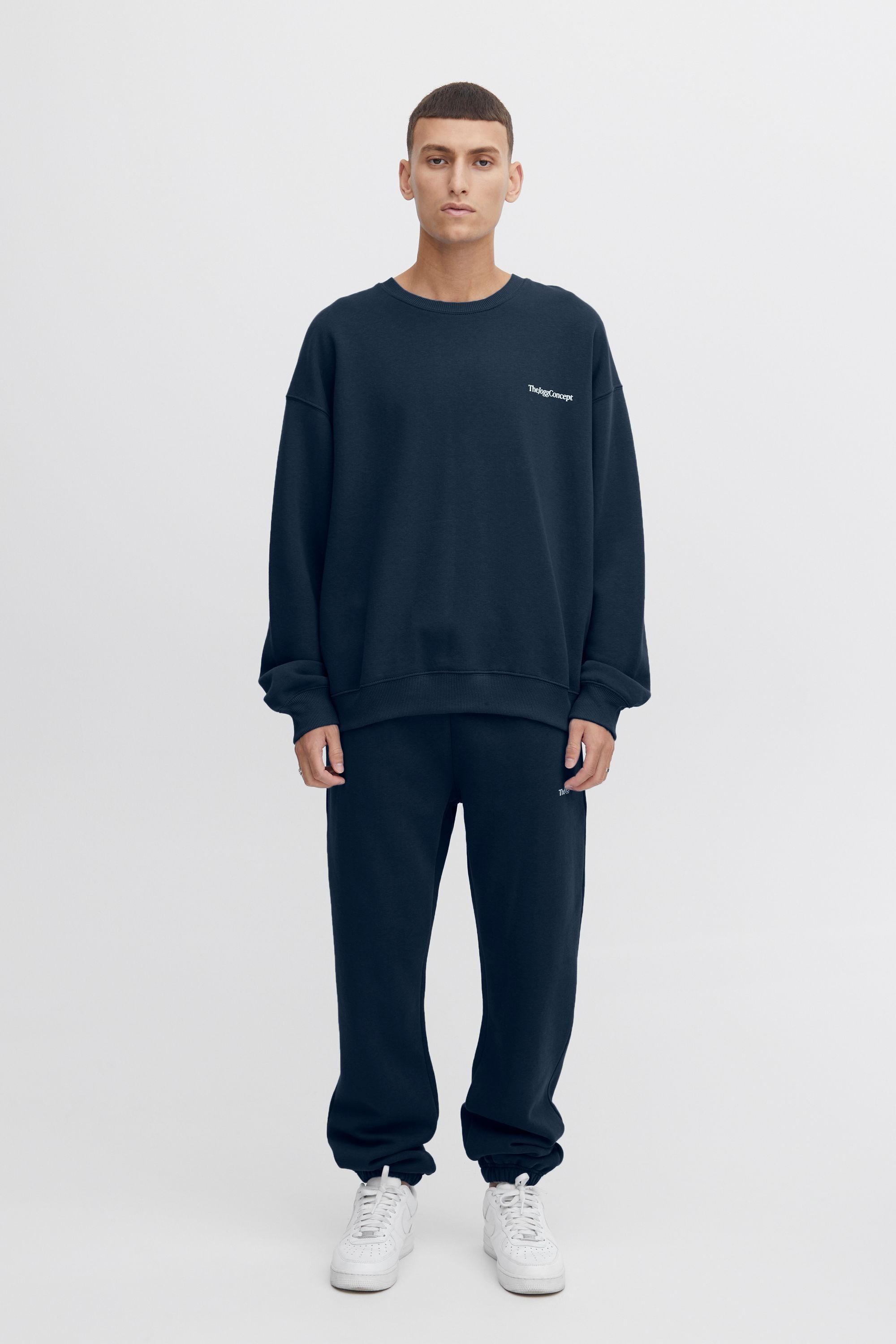 TheJoggConcept Rundhalspullover »Rundhalspullover JCMRafine«