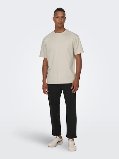 ONLY & SONS Rundhalsshirt »ONSFRED RLX SS TEE«