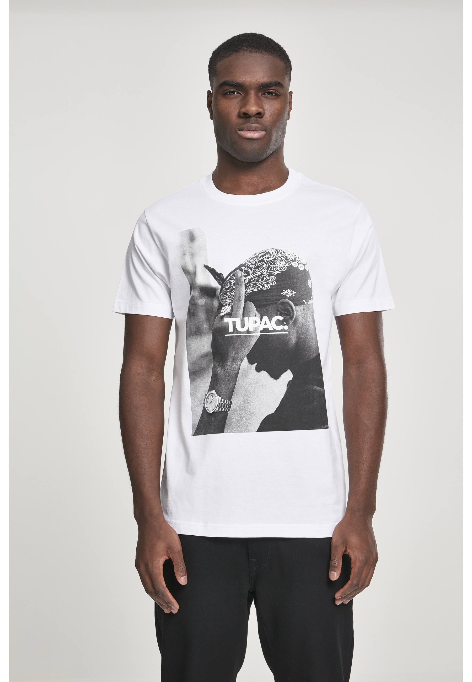 Merchcode Kurzarmshirt »Merchcode Herren 2Pac F*ck The World Tee« 1 Stk.