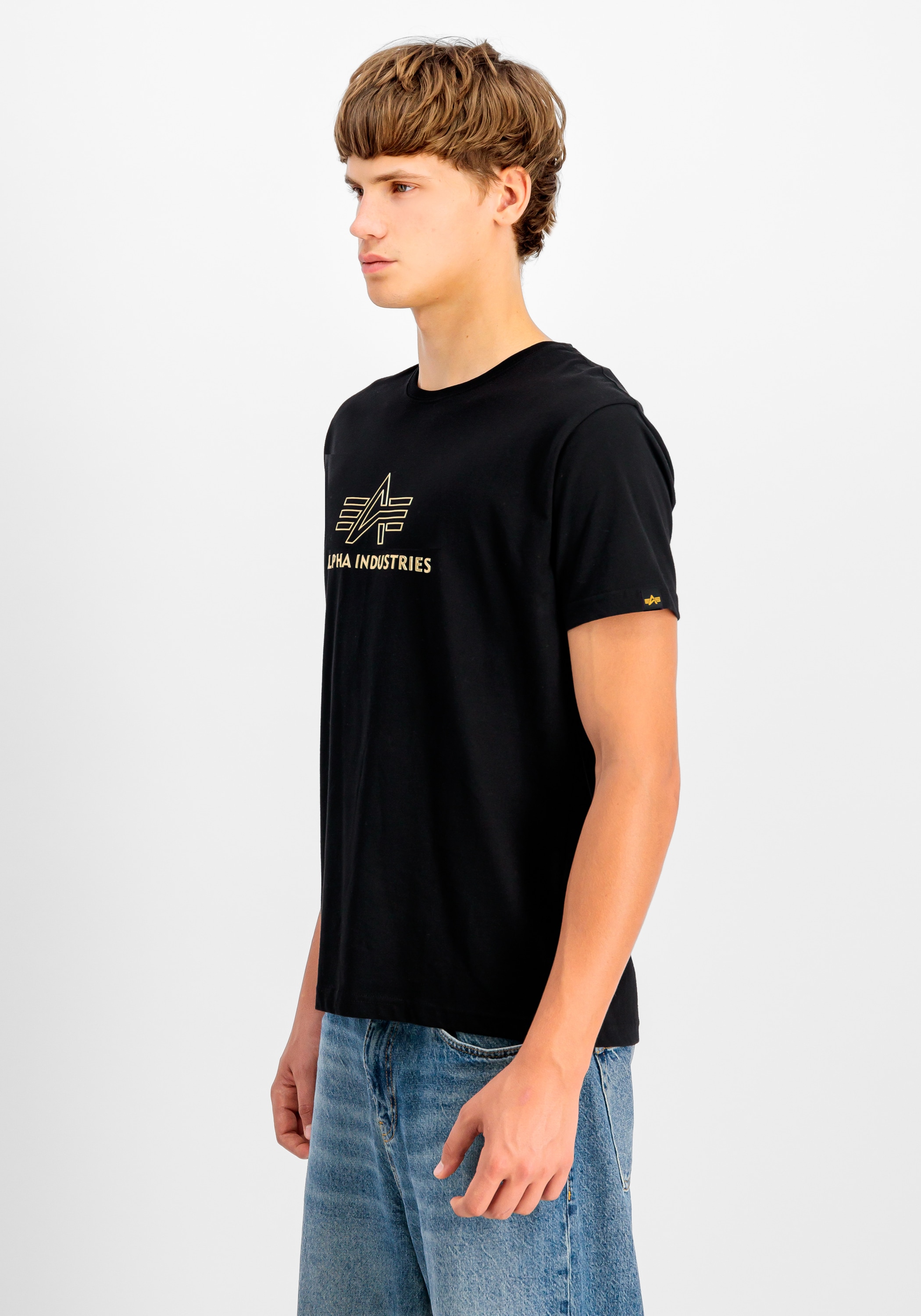 Alpha Industries T-Shirt "Basic Mid Logo TPU T-Shirt"