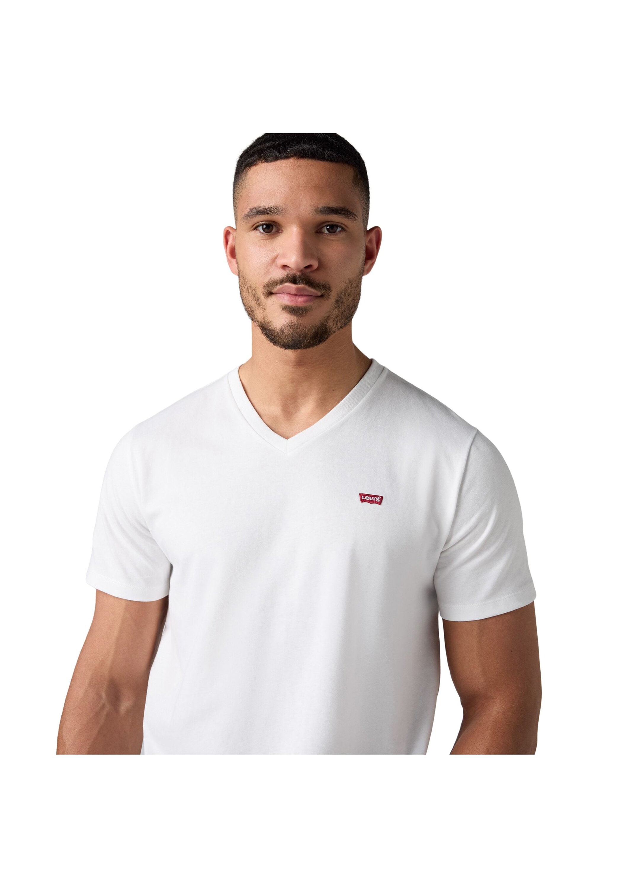 Levi's® T-Shirt »T-Shirt ORIGINAL HM VNECK 2P 2er Pack« 2