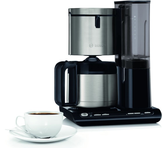 BOSCH Filterkaffeemaschine »TKA8A683 Styline«, 1,1 l Kaffeekanne,  Papierfilter, 1x4, mit Thermokanne | BAUR