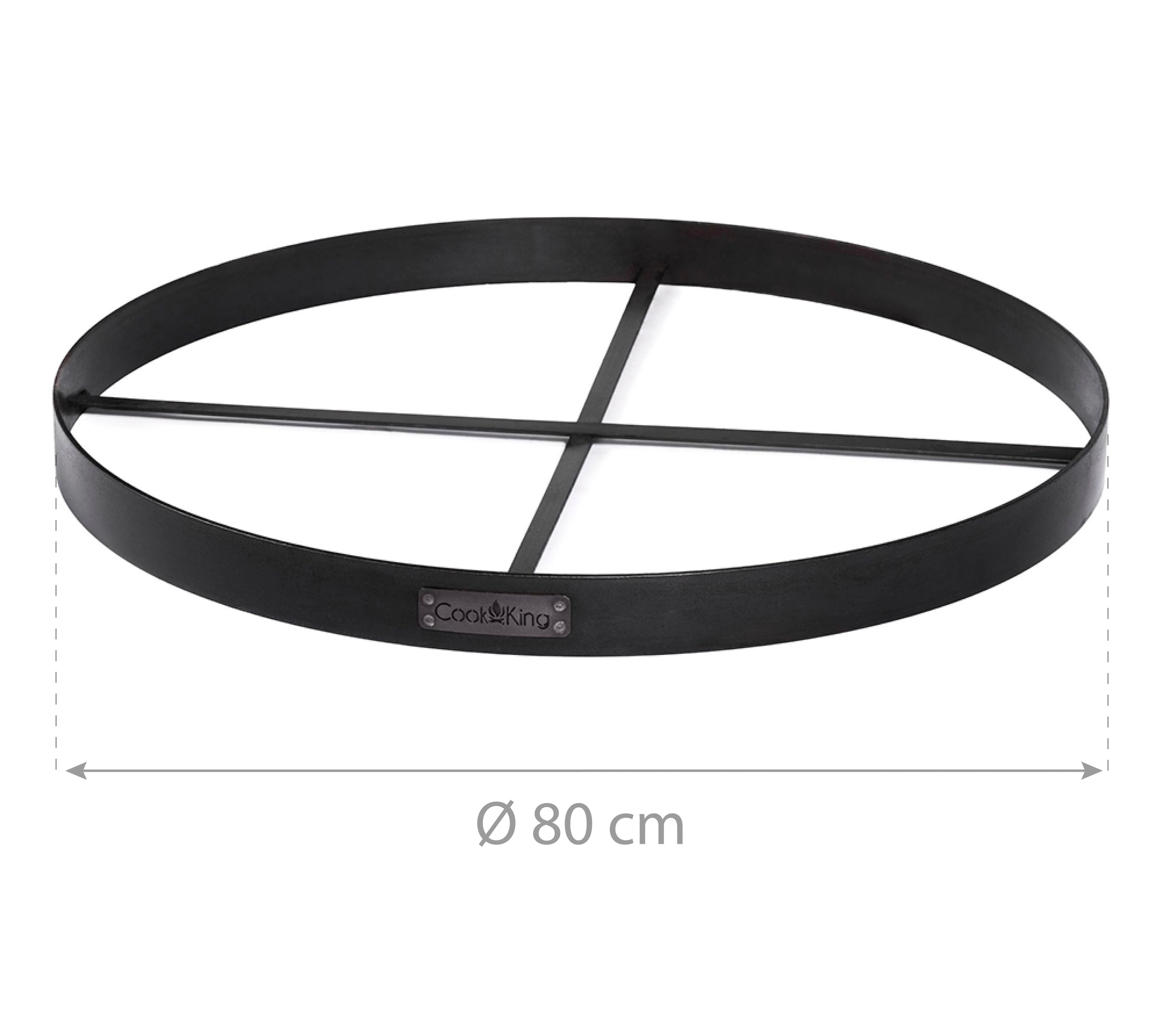 CookKing Bodenschutzplatte »Feuerschalenbasis 80«, Ø 80 cm