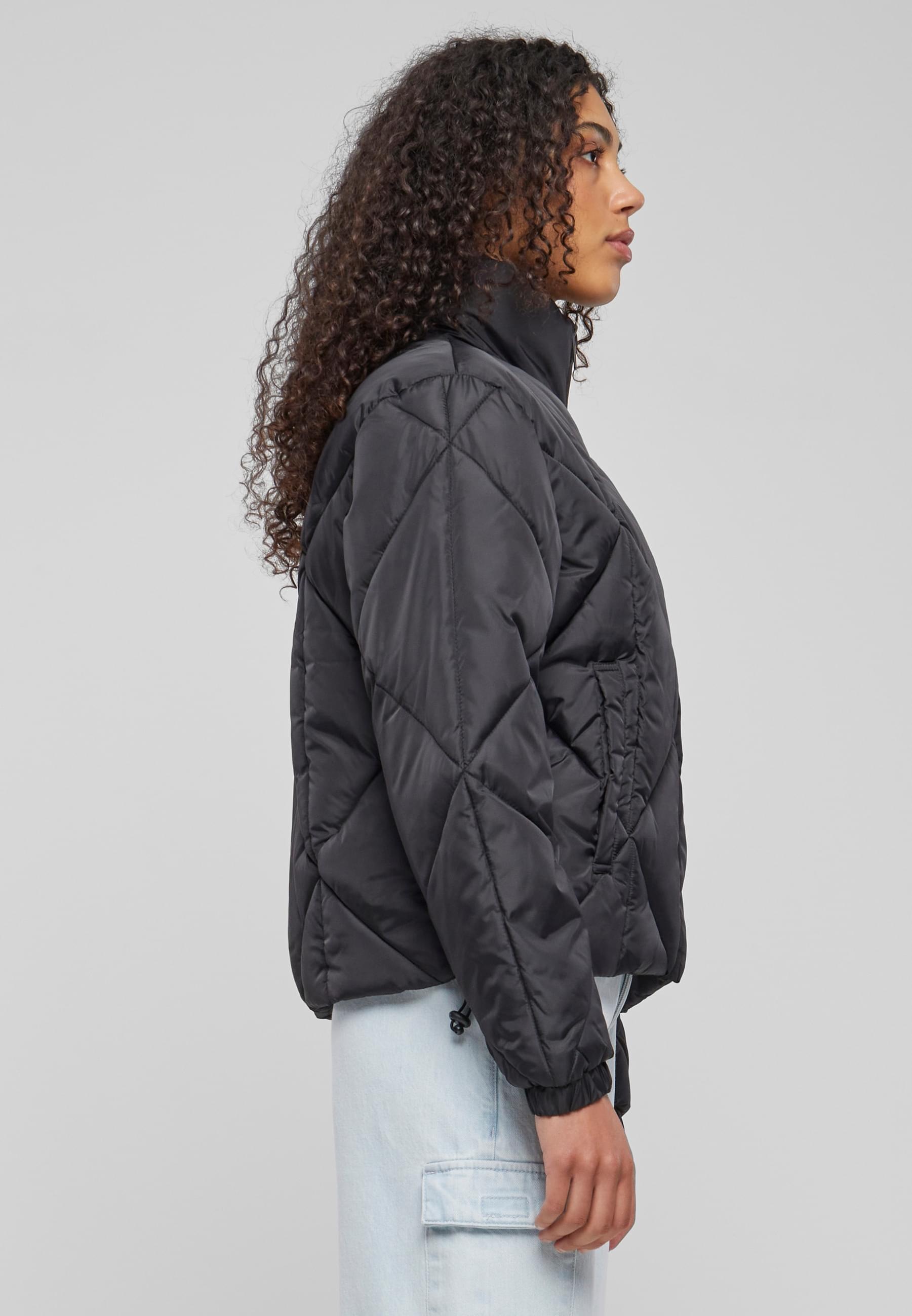 Karl Kani Winterjacke »Karl Kani Damen KW224-012-1 KK OG Diamond Puffer Jacket«, (1 St.), ohne Kapuze