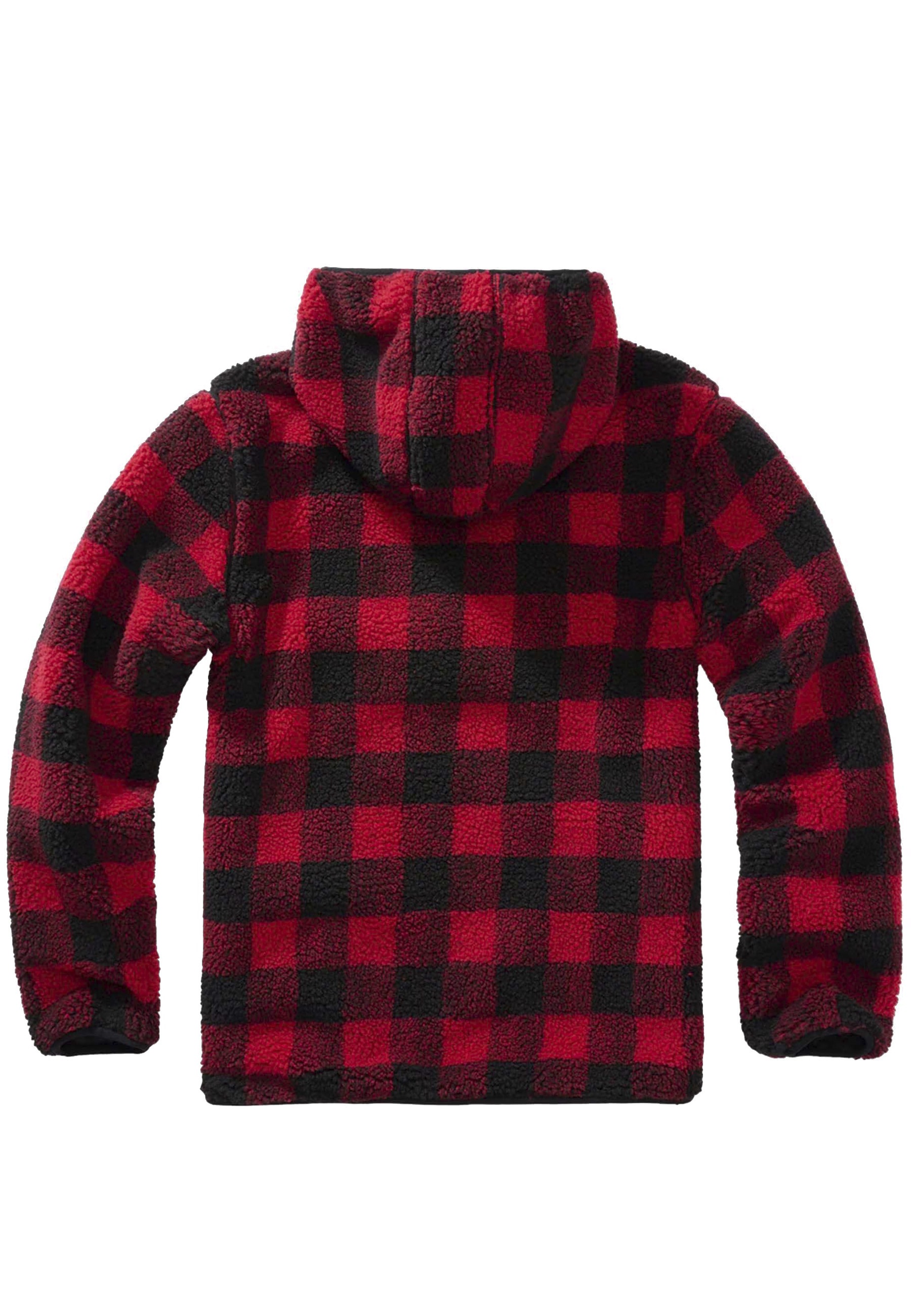 Brandit Anorak »Brandit Herren Teddyfleece Worker Pullover« 1 Stk. tlg. mit Kapuze