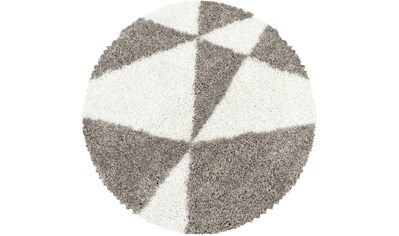 Ayyildiz Teppiche Hochflor-Teppich »TANGO 3101«, rund, 50 mm Höhe kaufen