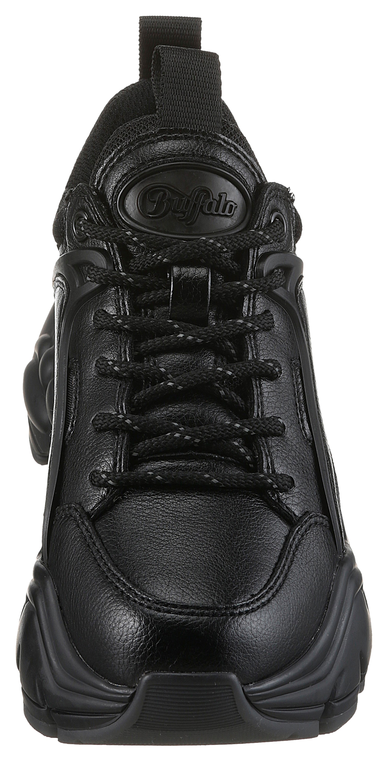 Buffalo Sneaker »BINARY«, in monochromer Optik, Freizeitschuh, Halbschuh, Schnürschuh