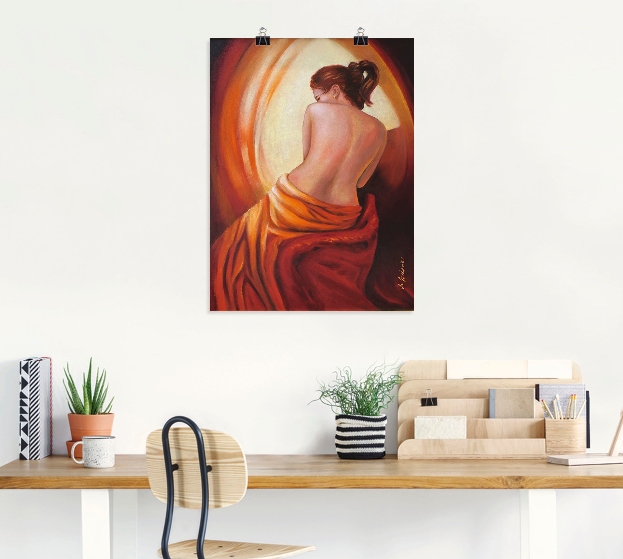 Artland Wandbild »Weiblichkeit im (1 in St.), als Licht«, Alubild, kaufen Wandaufkleber | Größen Bilder, Leinwandbild, versch. Poster oder Erotische BAUR