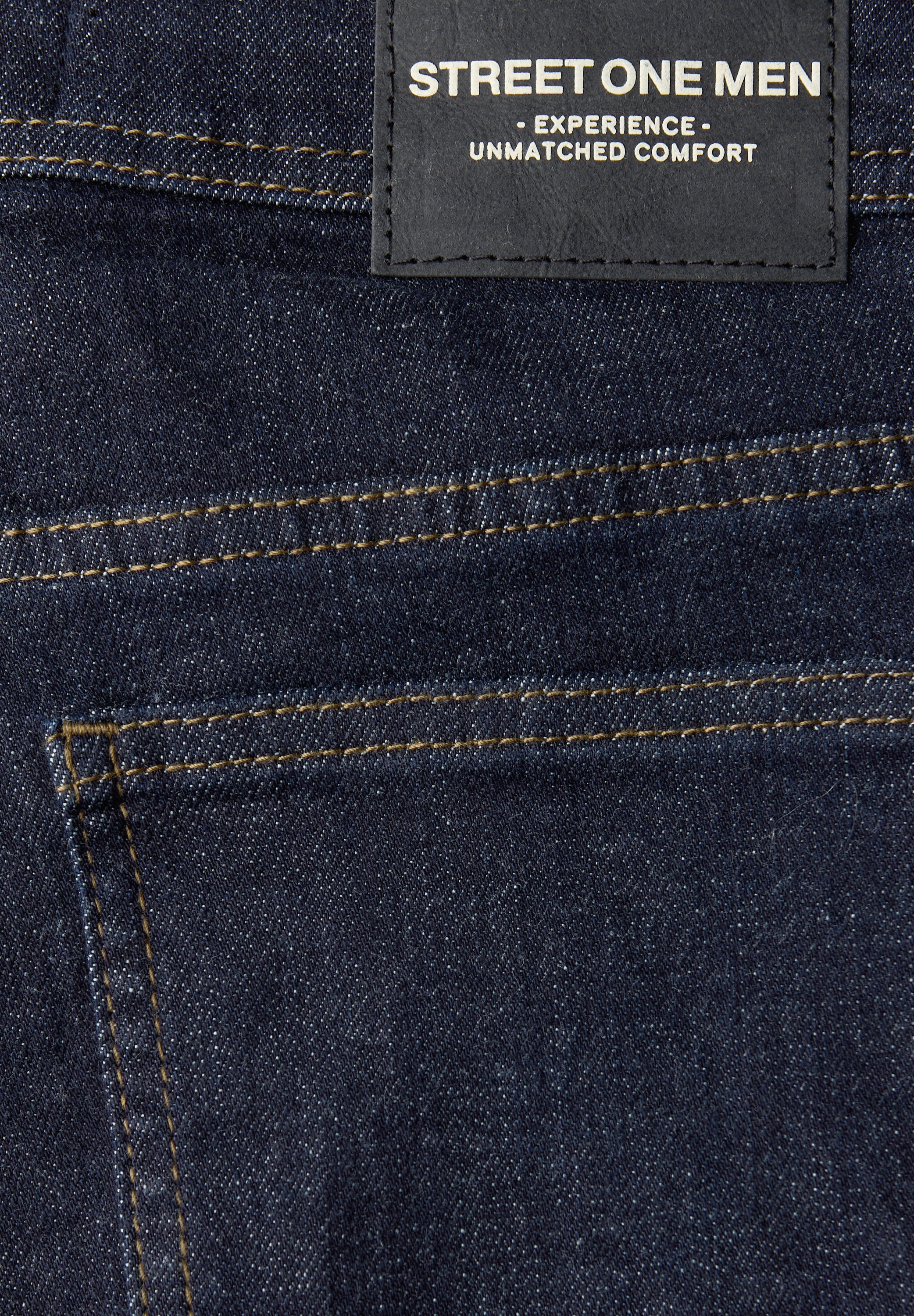 STREET ONE MEN Regular-fit-Jeans, aus Baumwolle mit Stretchanteil