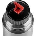 Emsa Isolierflasche »Mobilty«, Edelstahl schwarz/anthrazit - SAFE LOC-Verschluss - 100% dicht - hält 12h heiß, 24h kalt