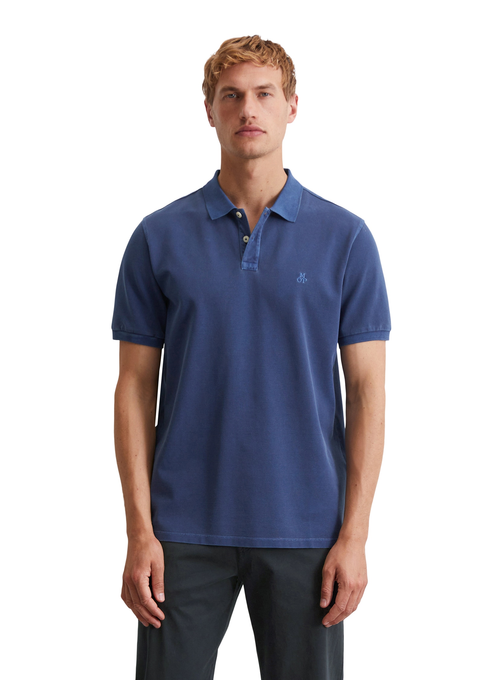Marc OPolo Poloshirt "aus Bio-Baumwolle" günstig online kaufen