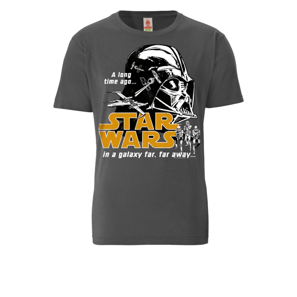 LOGOSHIRT T-Shirt »Krieg der Sterne« mit kultigem Front-Print