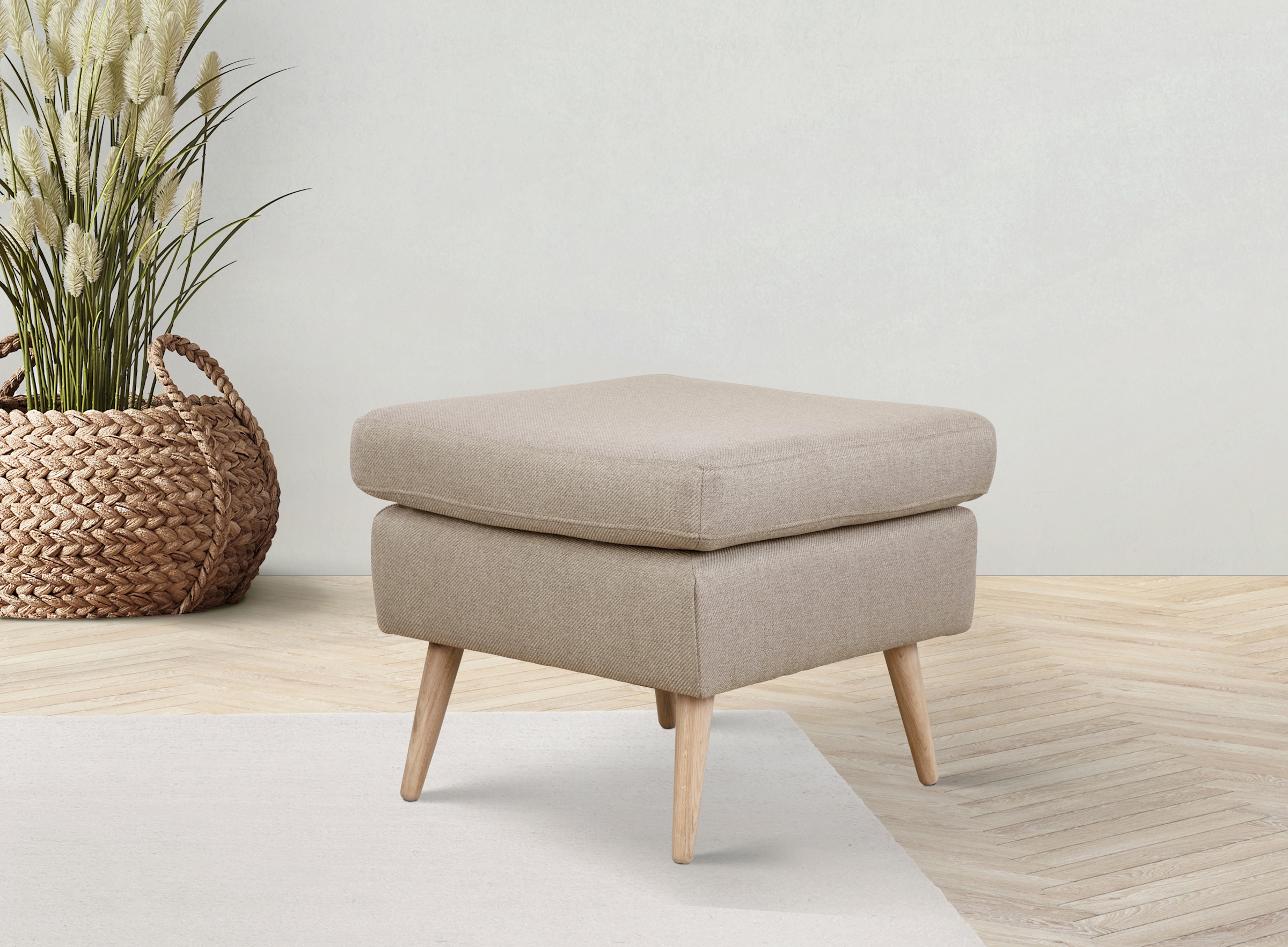 Home affaire Hocker "Charles", passend zum Sessel "Charles" günstig online kaufen