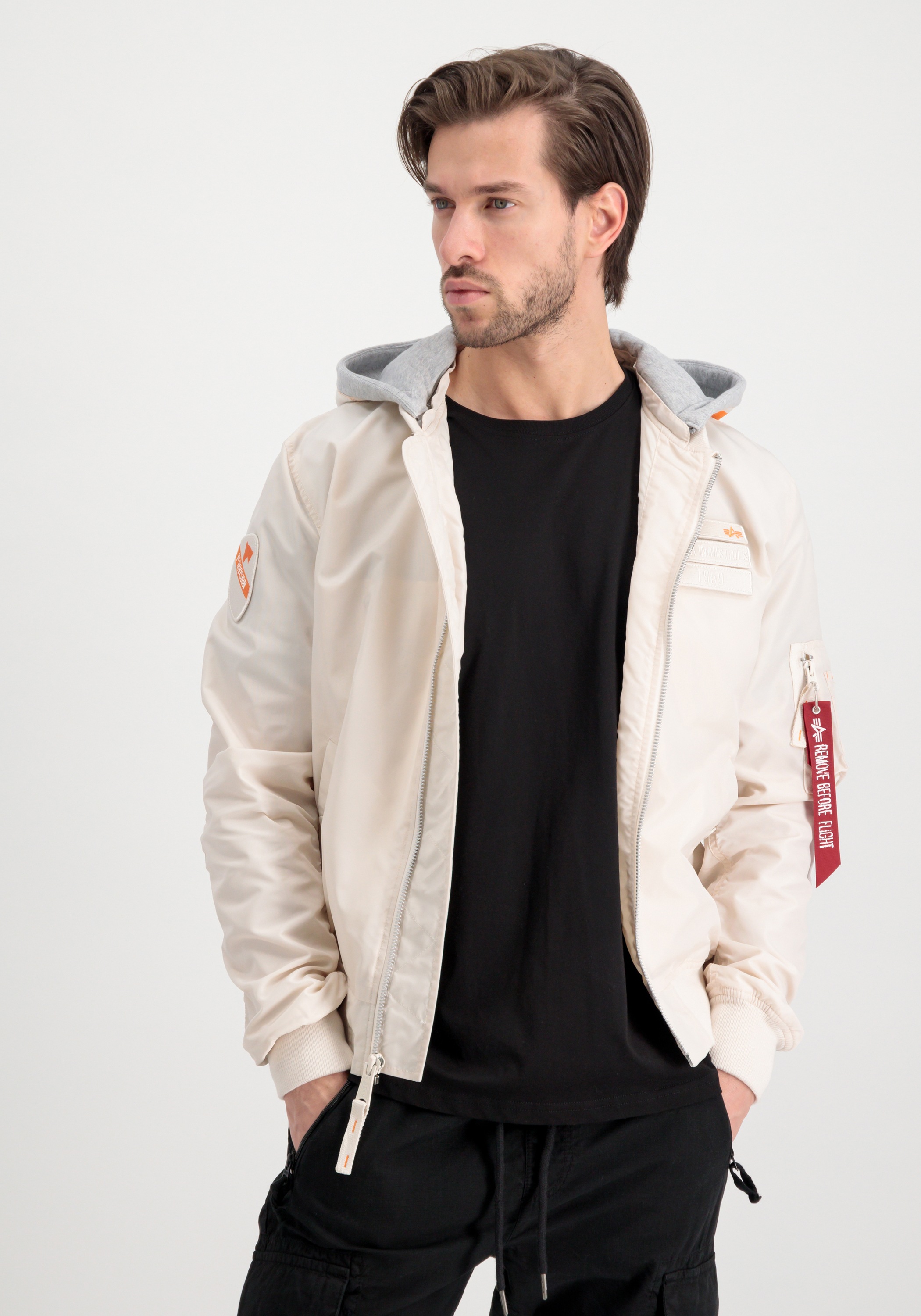 Alpha Industries Bomberjacke "MA-1 TT Hood Custom" günstig online kaufen
