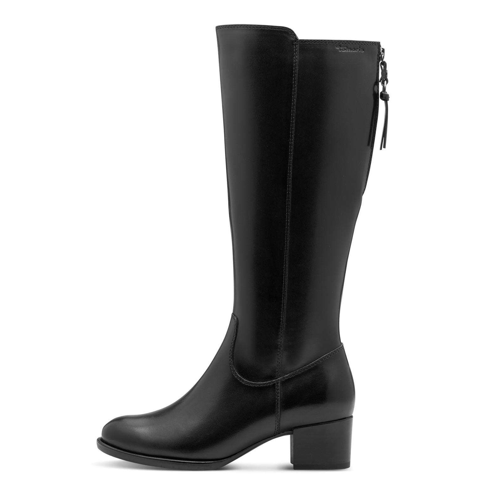 Tamaris Stiefel  , Blockabsatz, Langschaftstiefel mit Innenreißverschluss