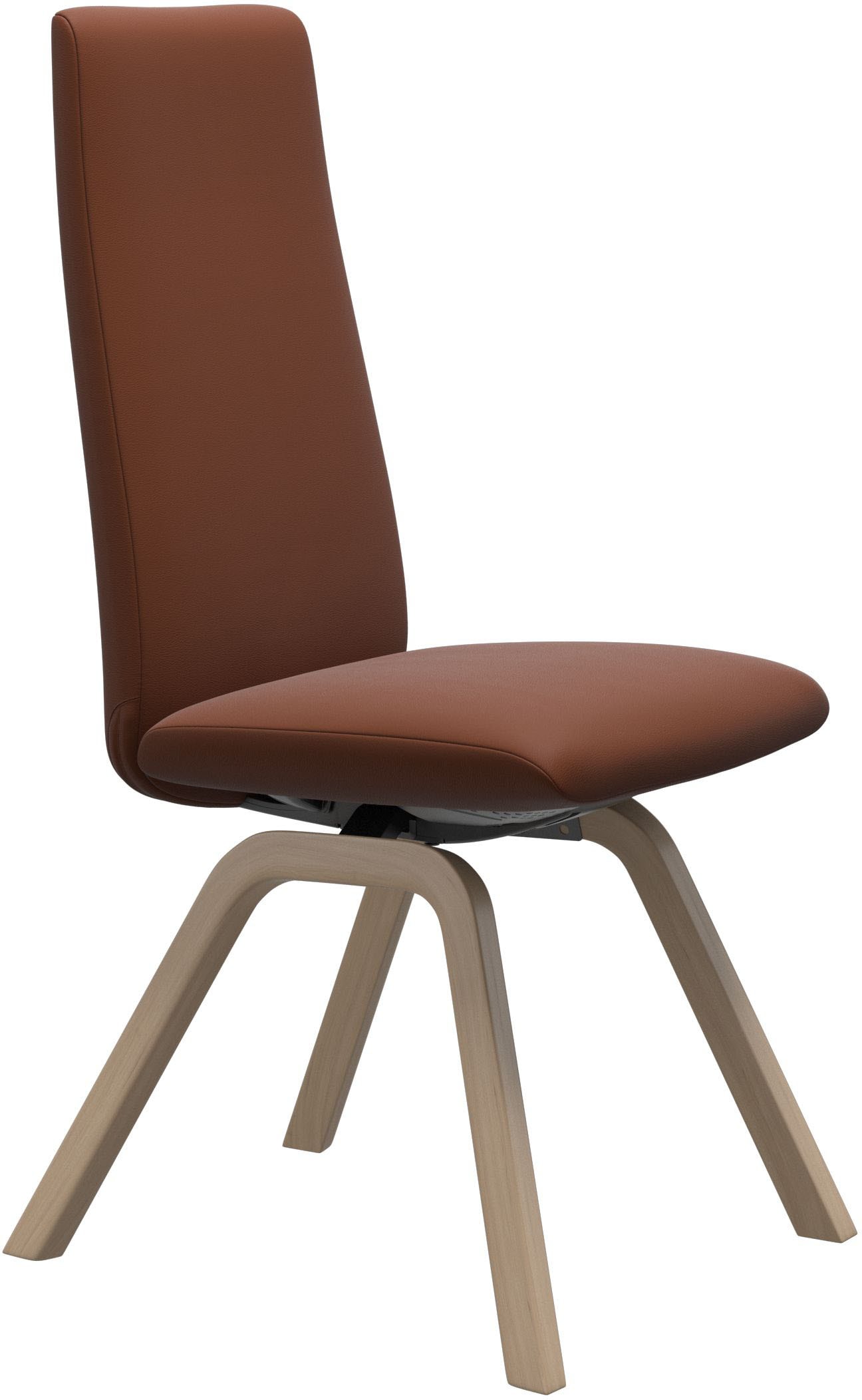 Stressless Polsterstuhl "Laurel" () High Back, Größe M, mit schräggestellten Beinen in Eiche natur