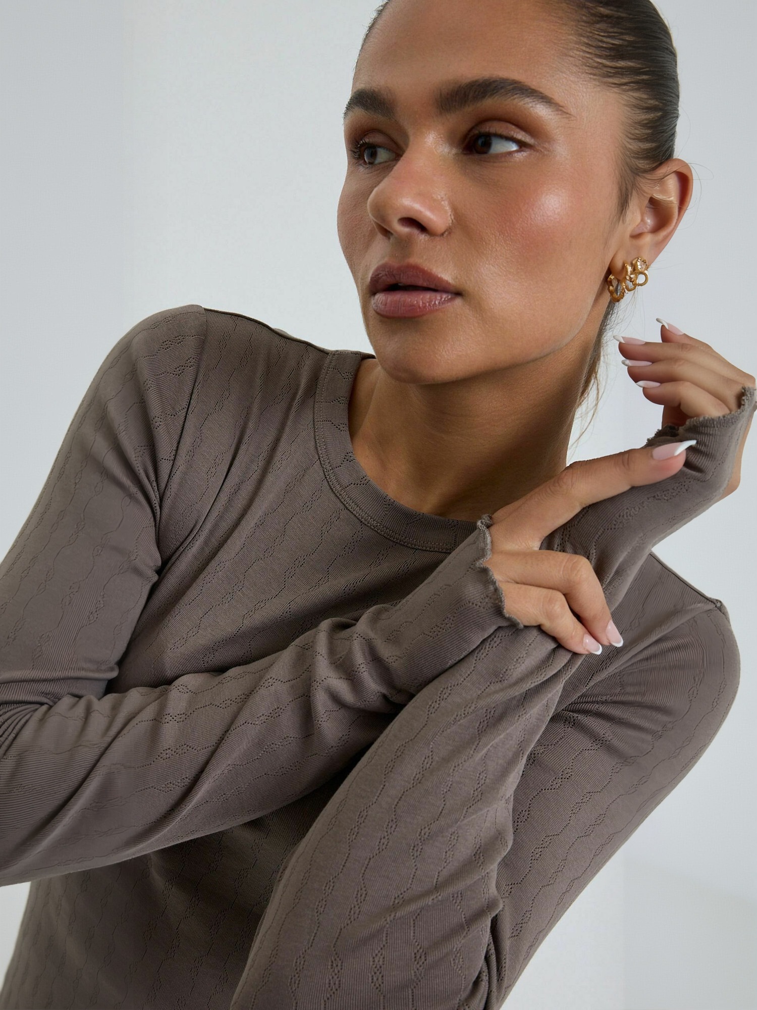 Seamless Basic Hemdbluse »Seamless Basic Shirt Jacquard«