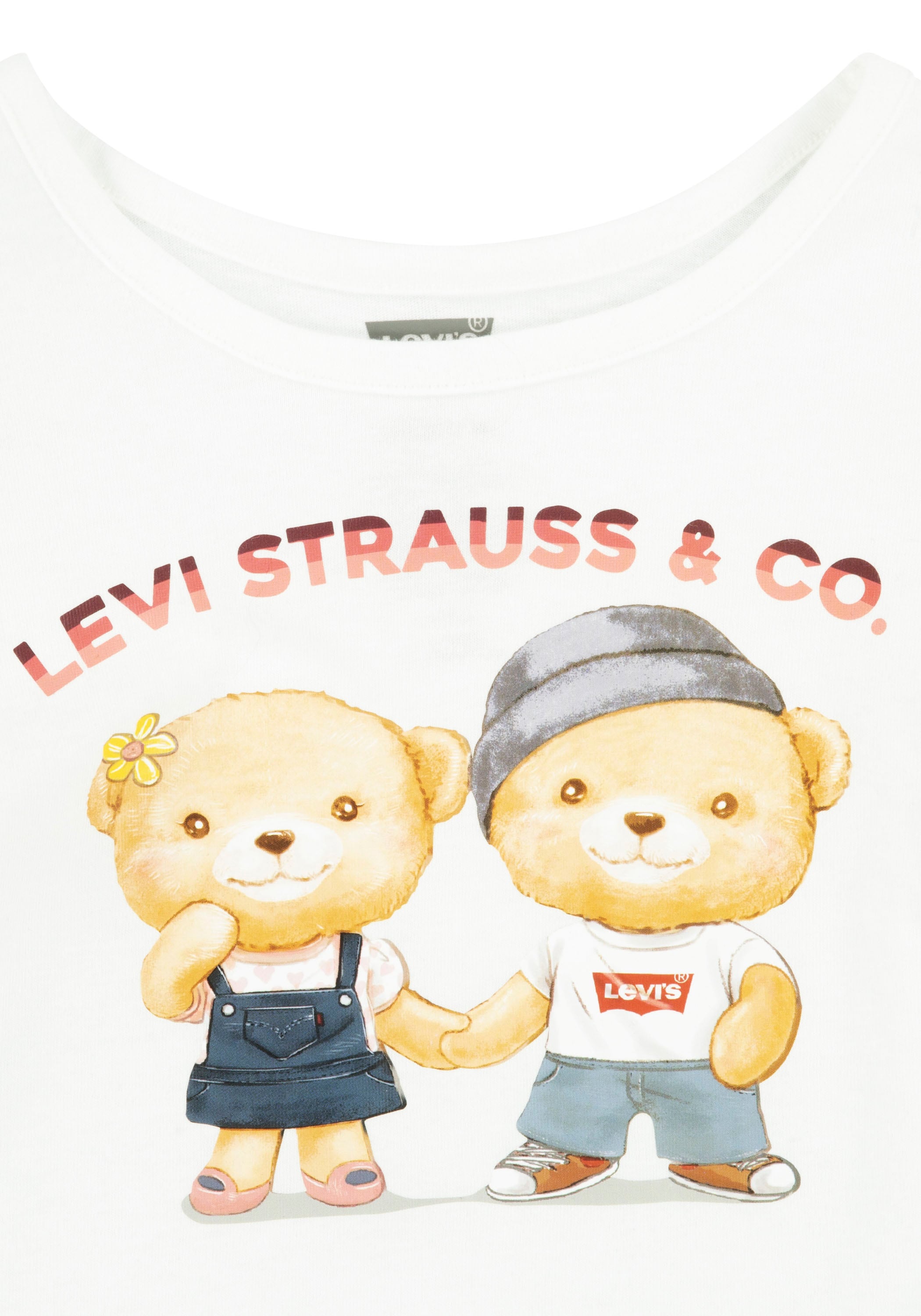 Levi's® Kids Print-Shirt »LVG BEAR BUBBLE SLV TOP«, for BABYS