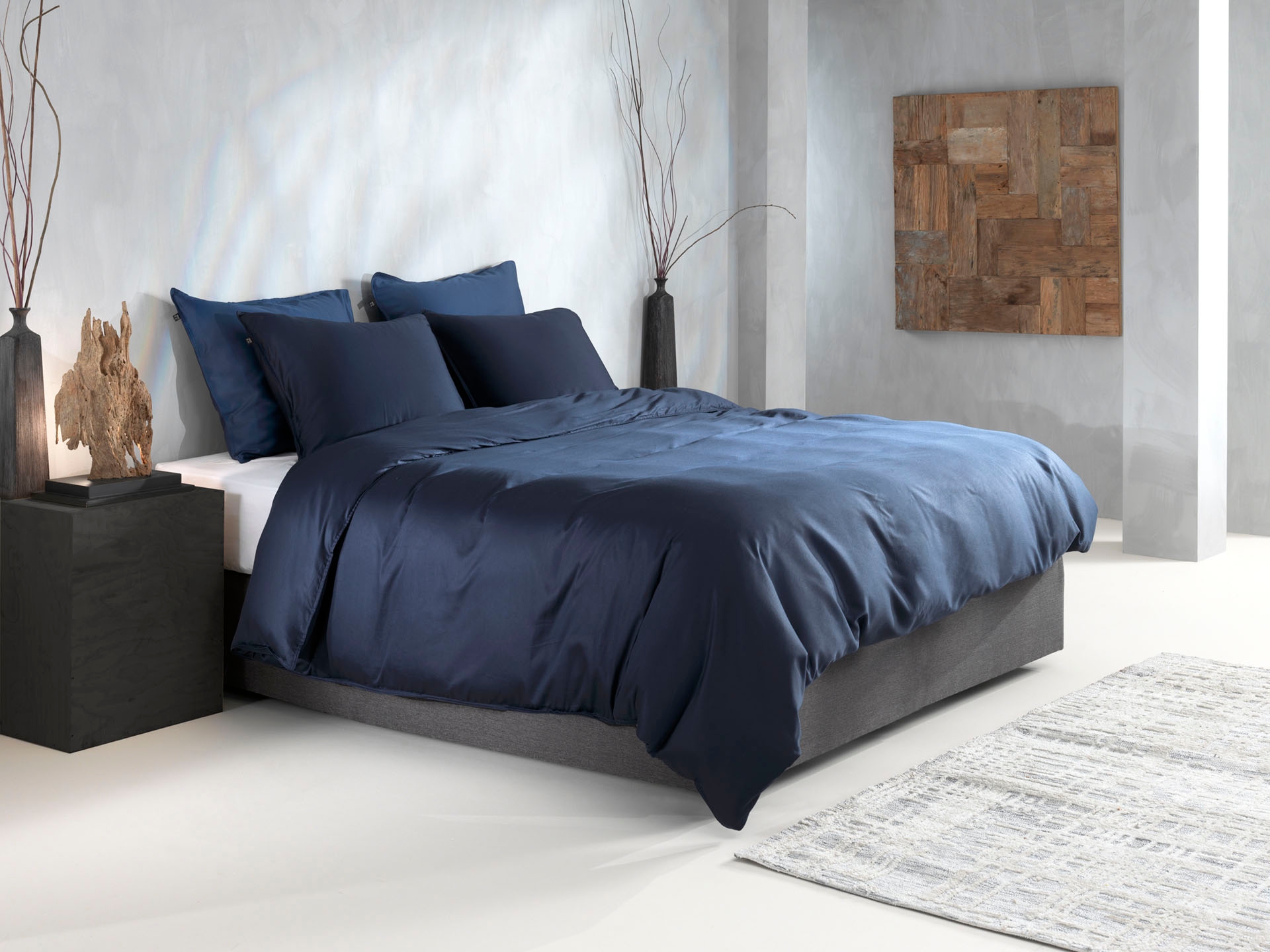 ZO HOME "Zohome Baumwolle Mako-Satin Bettwäsche Satinado" 1 Stk. Bettwäsche aus 100% Baumwolle, hochwertige Mako-Satin, ab 135x200 cm.