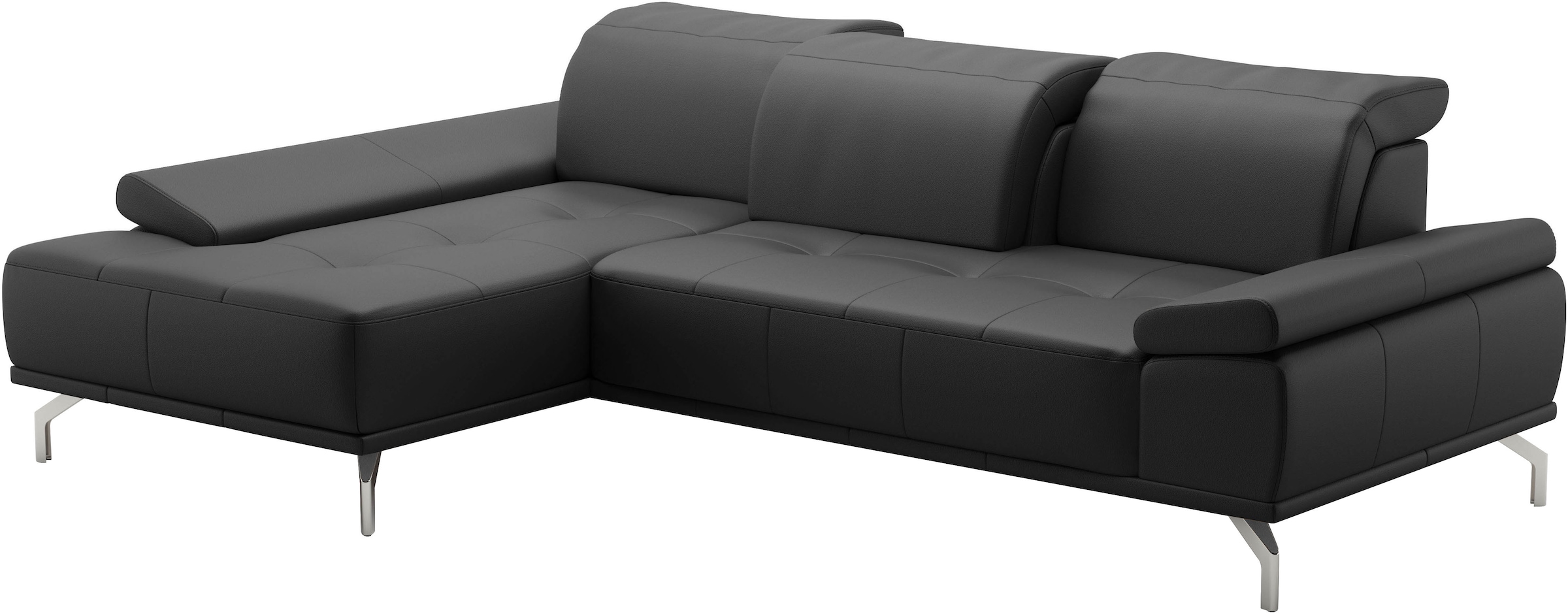 Places of Style Ecksofa »Caluna«, Inkl.Sitztiefenverstellung