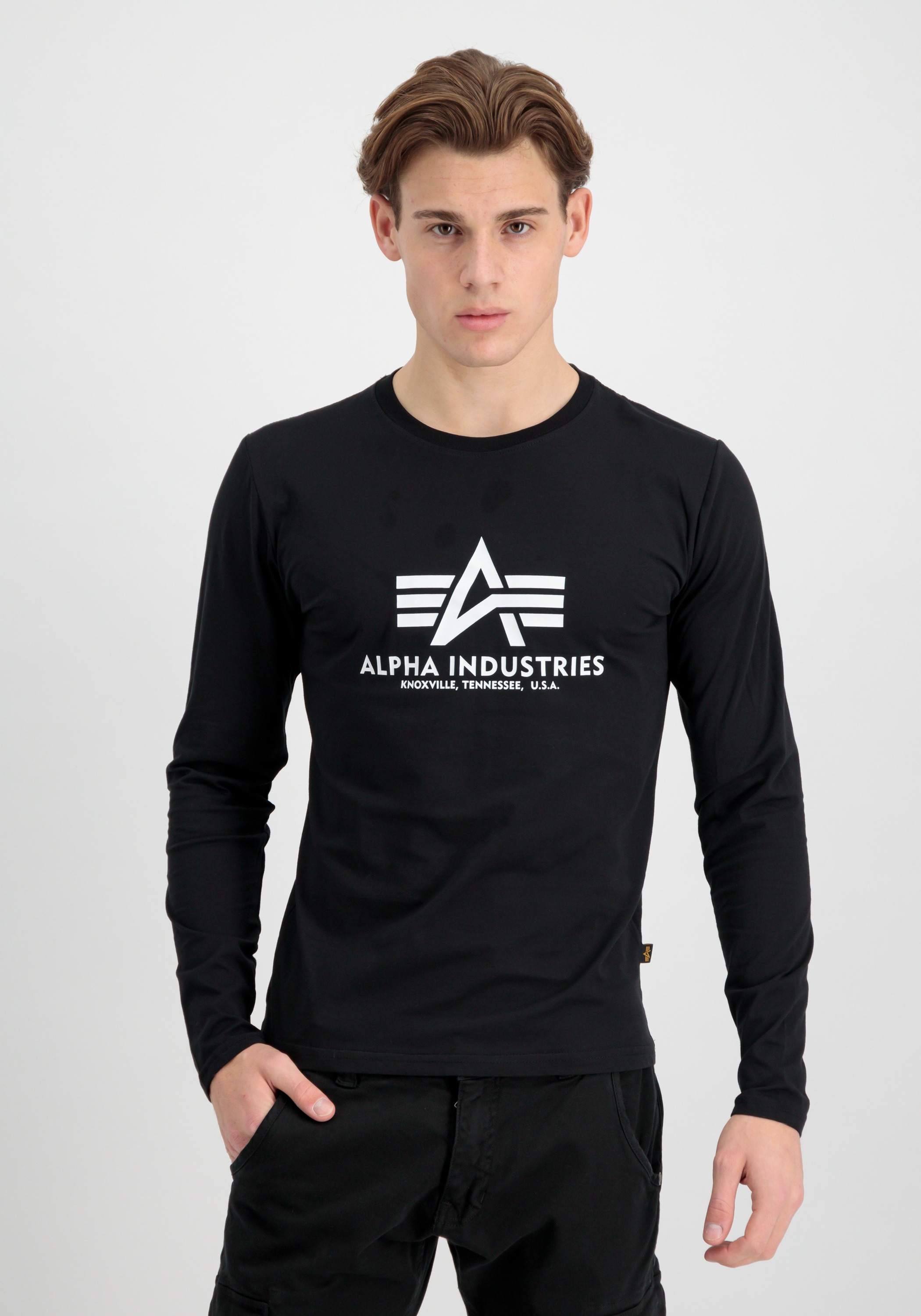 Longsleeve »ALPHA INDUSTRIES Men - Longsleeves Basic T - LS«