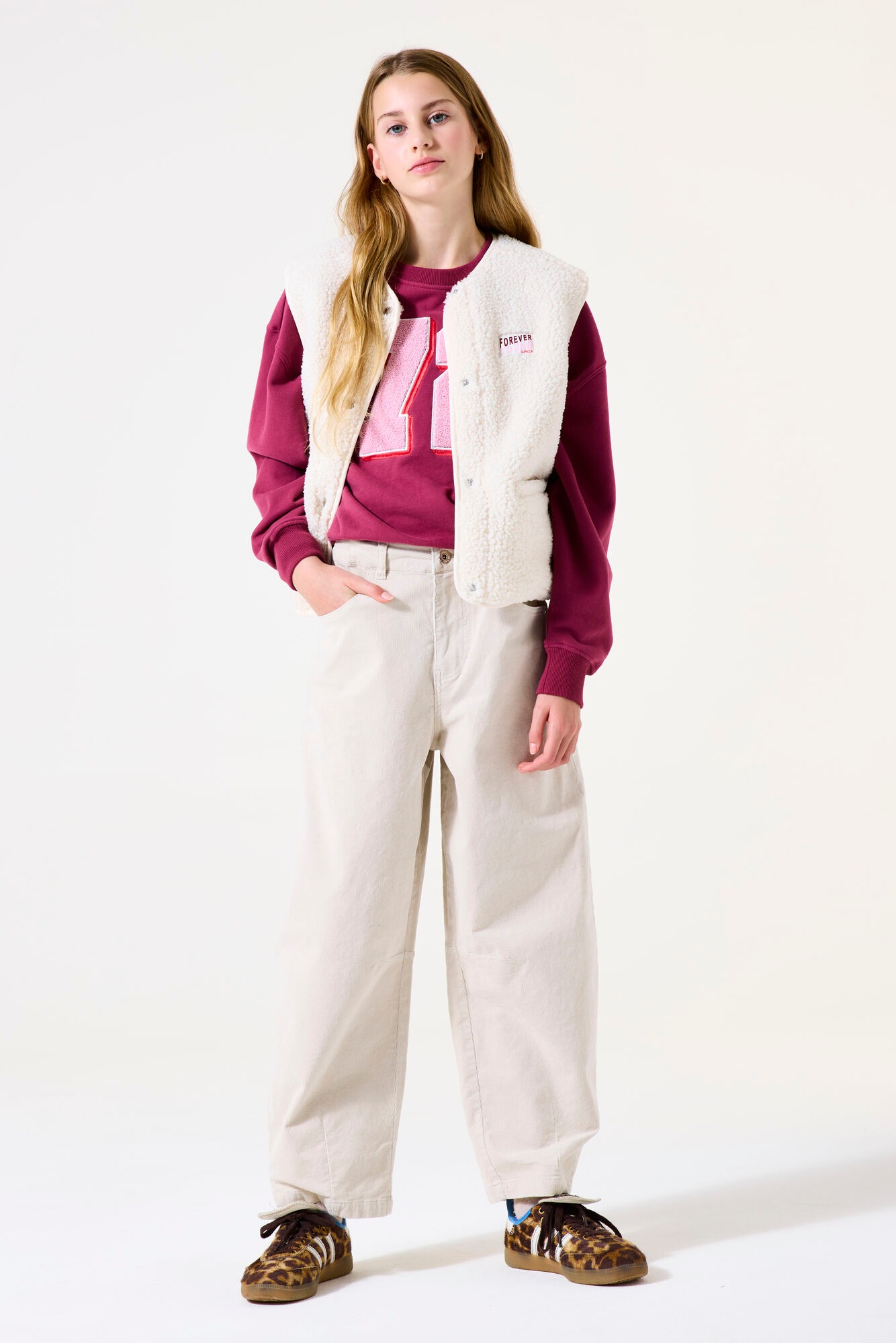 Thumbnail - Garcia Strickweste mit Stickerei