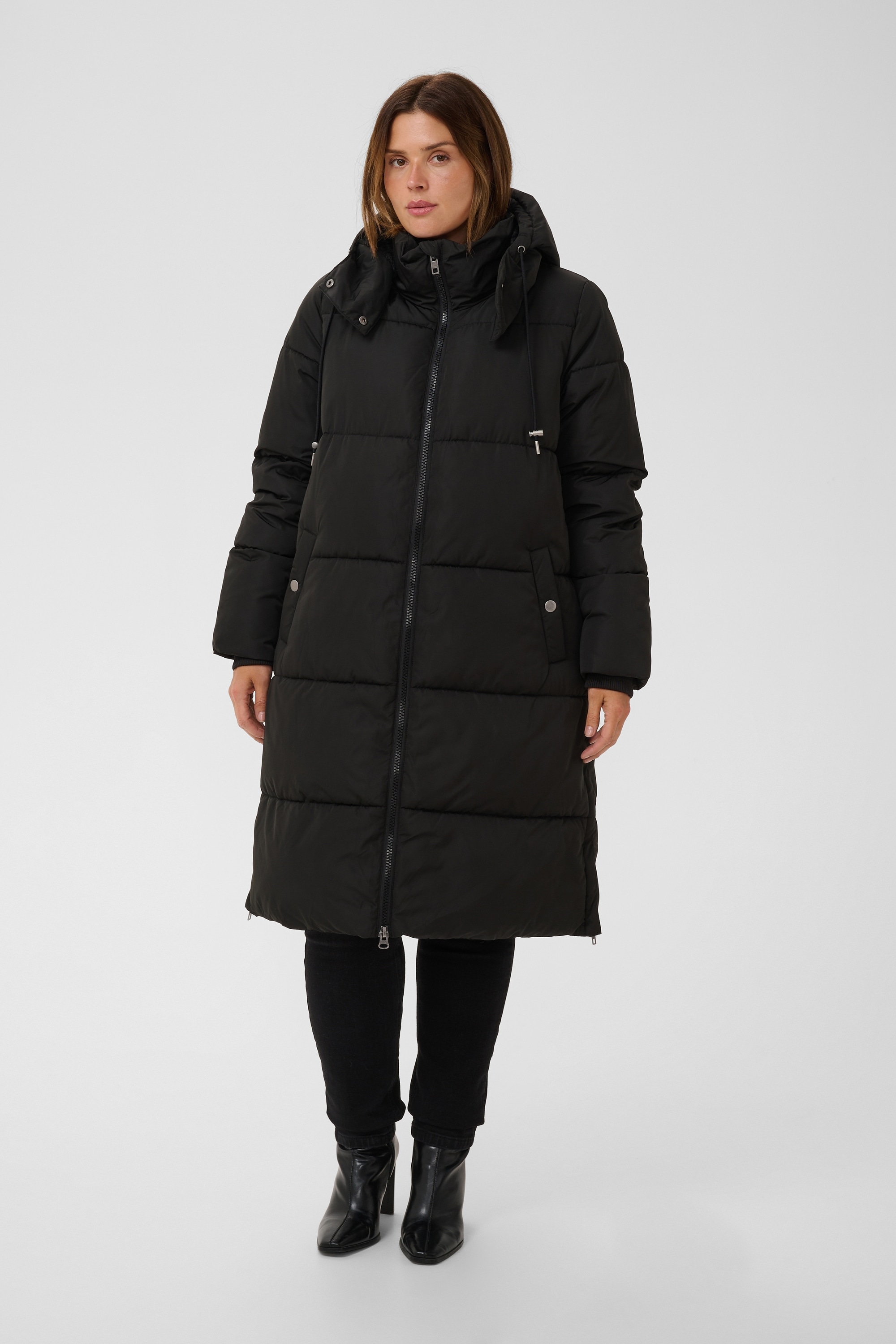 KAFFE Curve Wintermantel »Damen Jacke KCnikole«