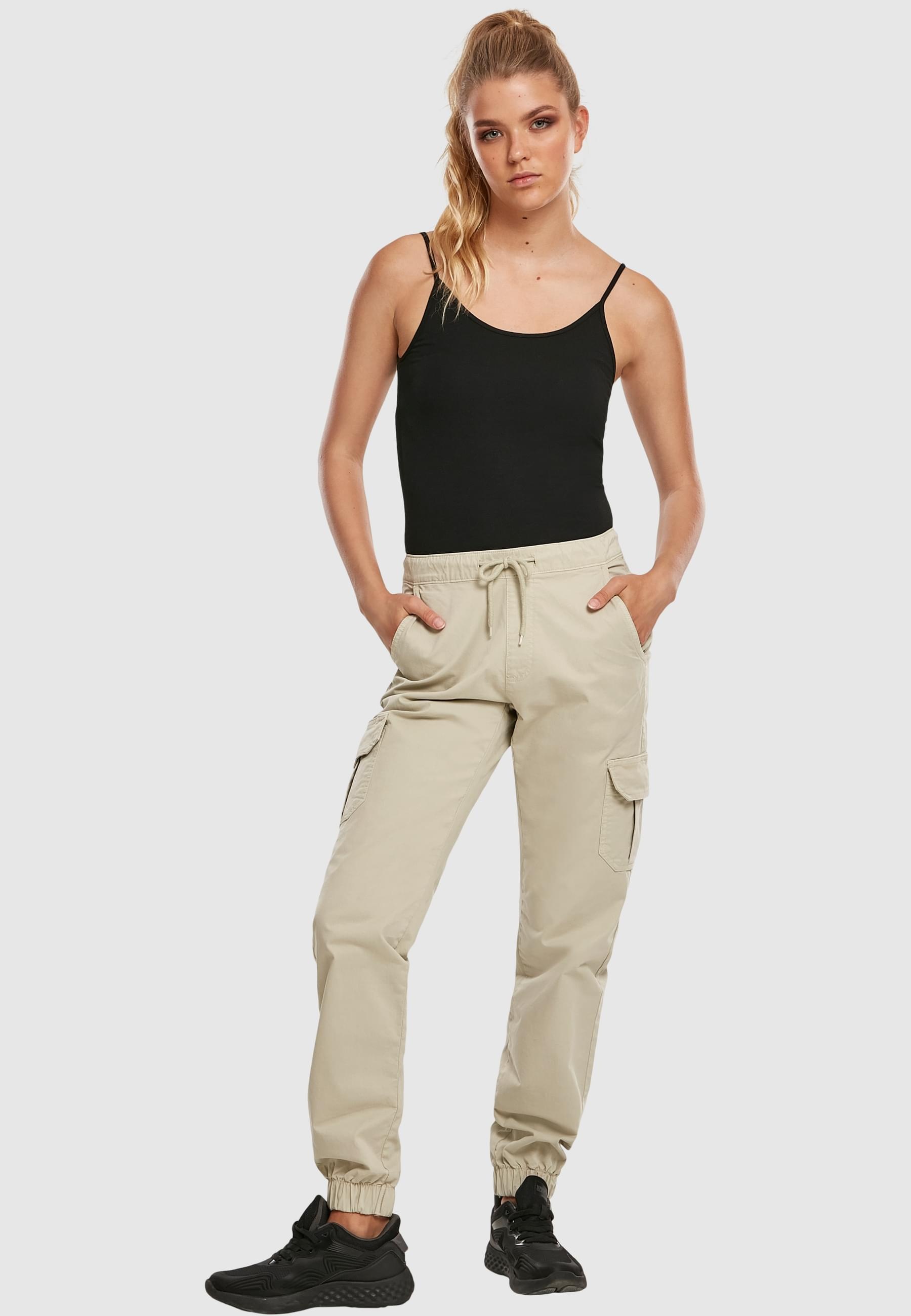 URBAN CLASSICS Muskelshirt »Urban Classics Damen Ladies Basic Top 2-Pack«, (1 tlg.)