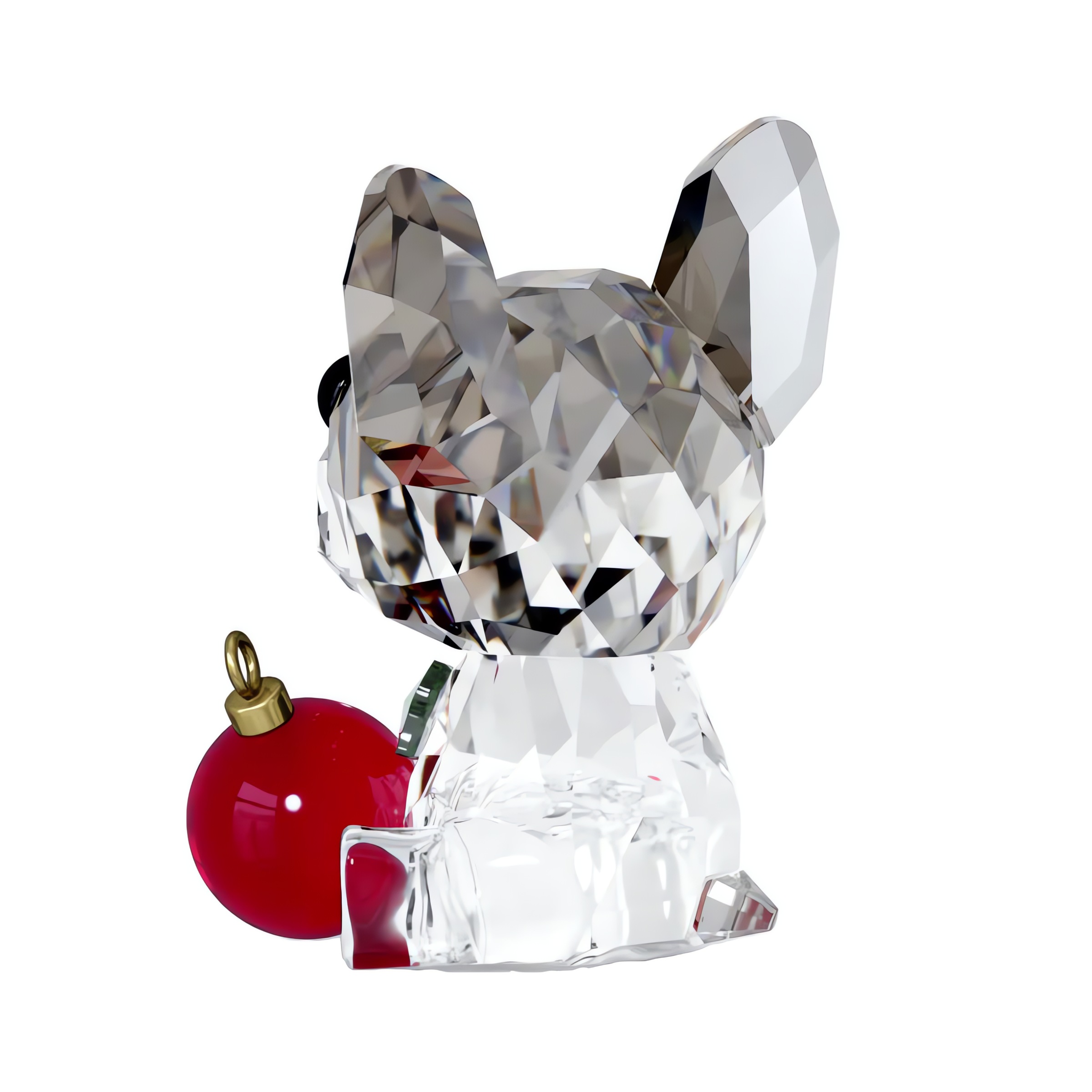 Swarovski Dekofigur »Holiday Cheers Französische Bulldogge« Swarovski® Kristall
